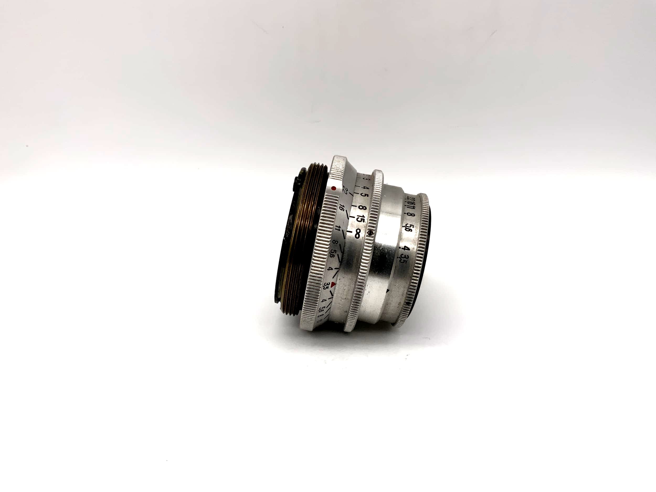 Carl Zeiss 5cm 1:3.5 Objektiv 50mm Tessar Kamera Camera Lens (M42) !Nebel!