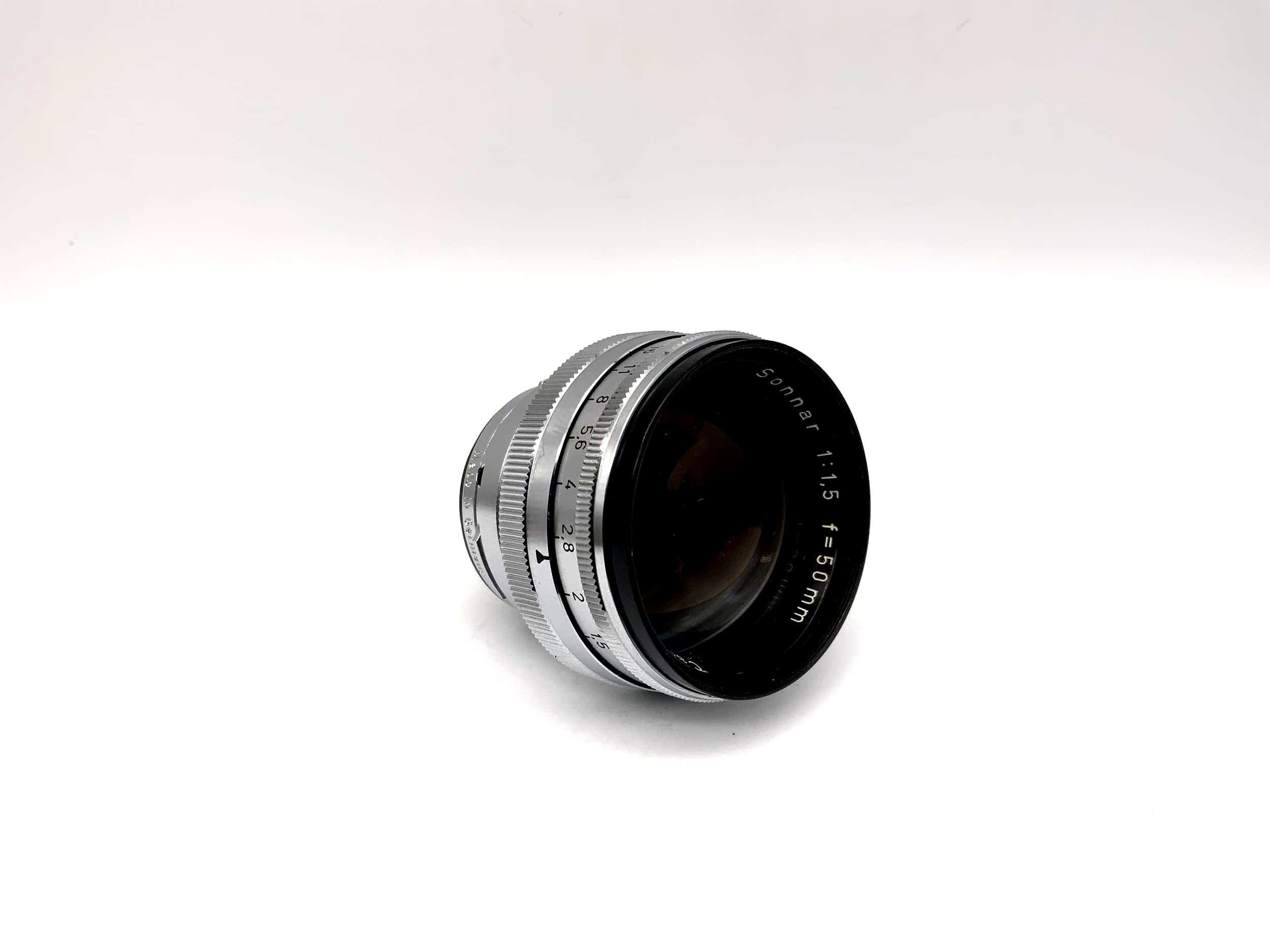 Carl Zeiss 50mm 1:1.5 Objektiv 11 Blades Sonnar Kamera Camera Lens (Contax RF)