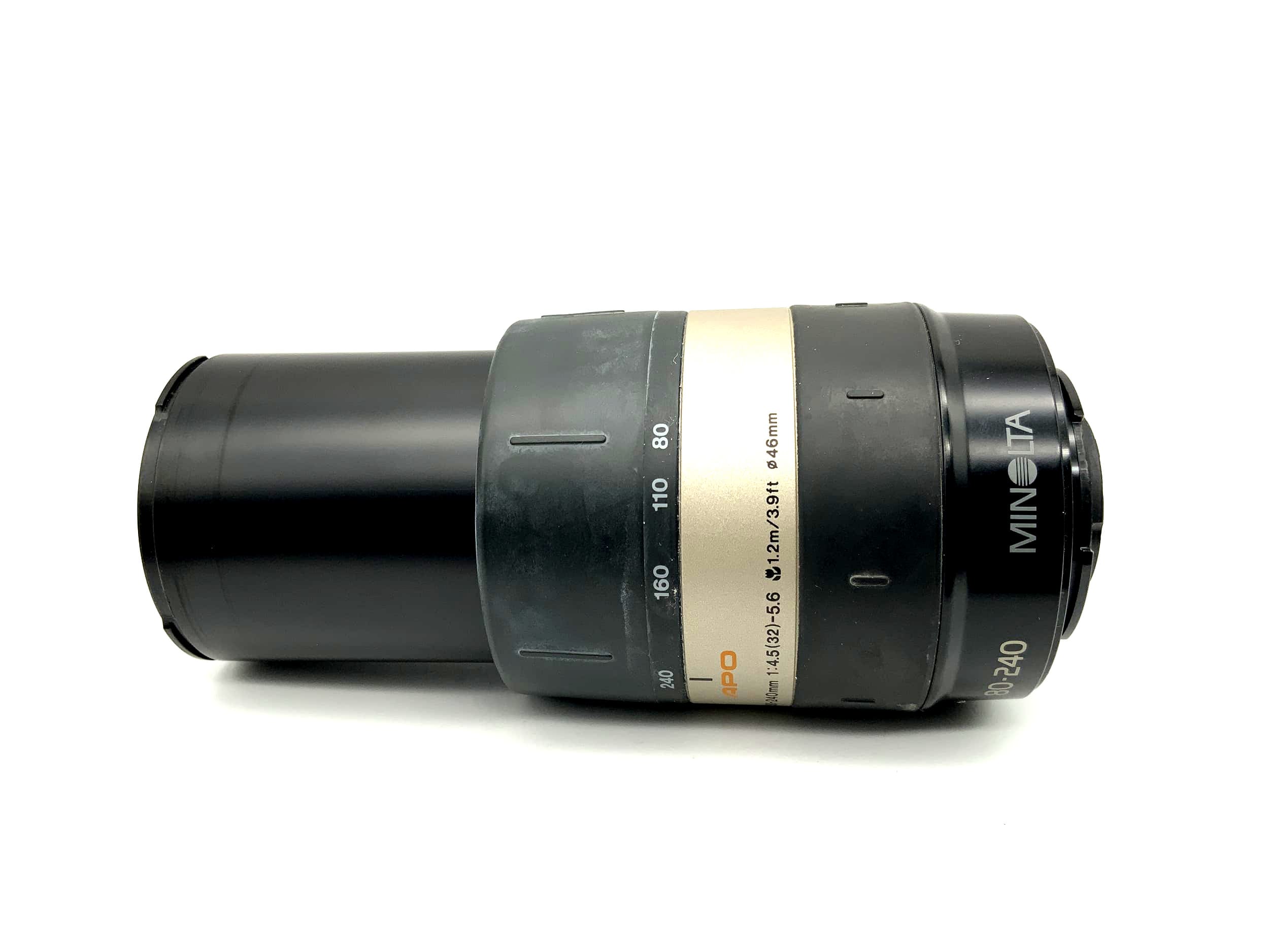 Minolta 80-240mm 1:4.5-5.6 Objektiv V APO Lens (32) Camera Lens (Minolta Vectis)