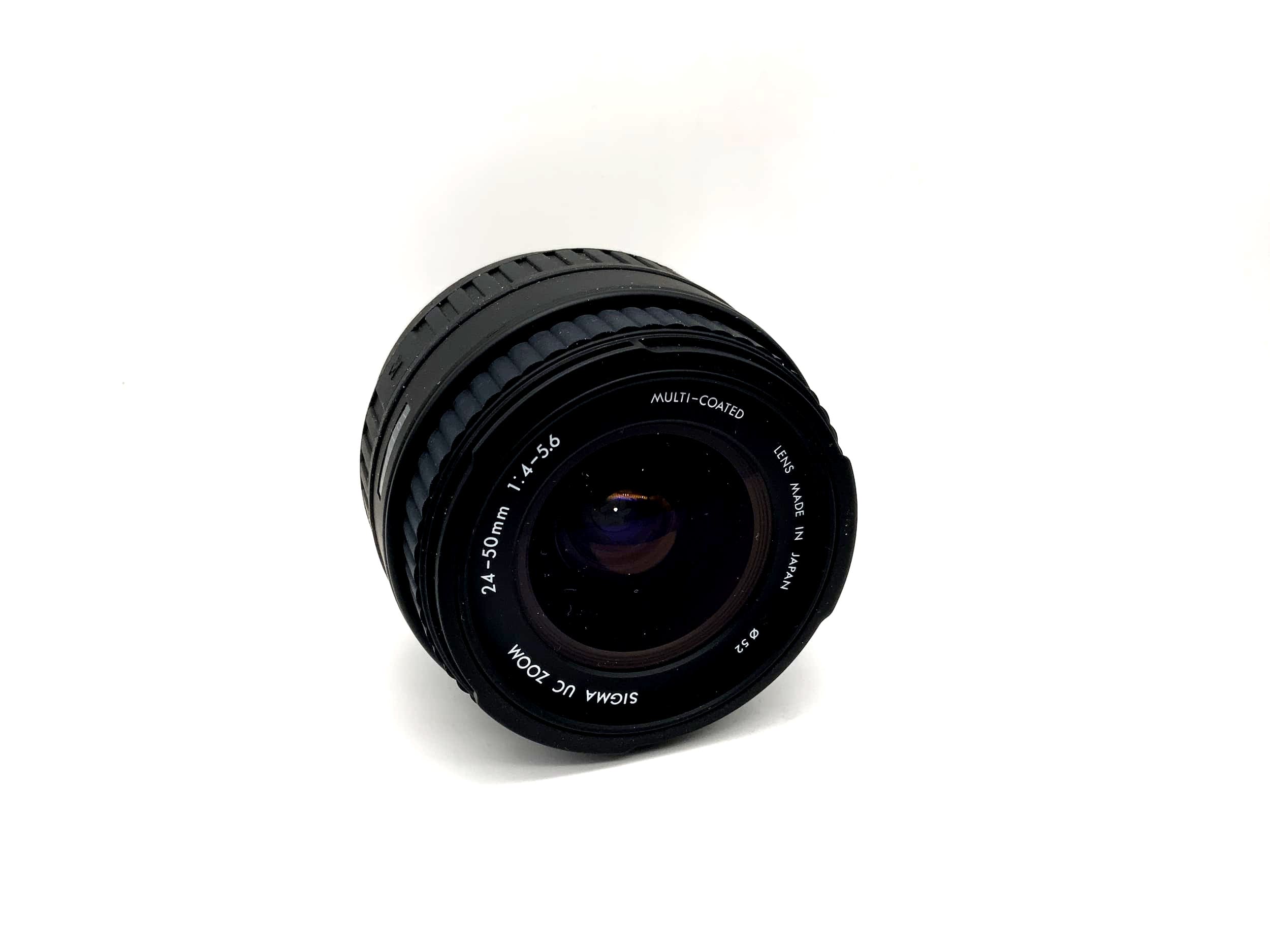 Sigma 24-50mm 1:4-5.6 Objektiv UC Zoom Multi-Coated AF Lens (Minolta AF/Sony A)