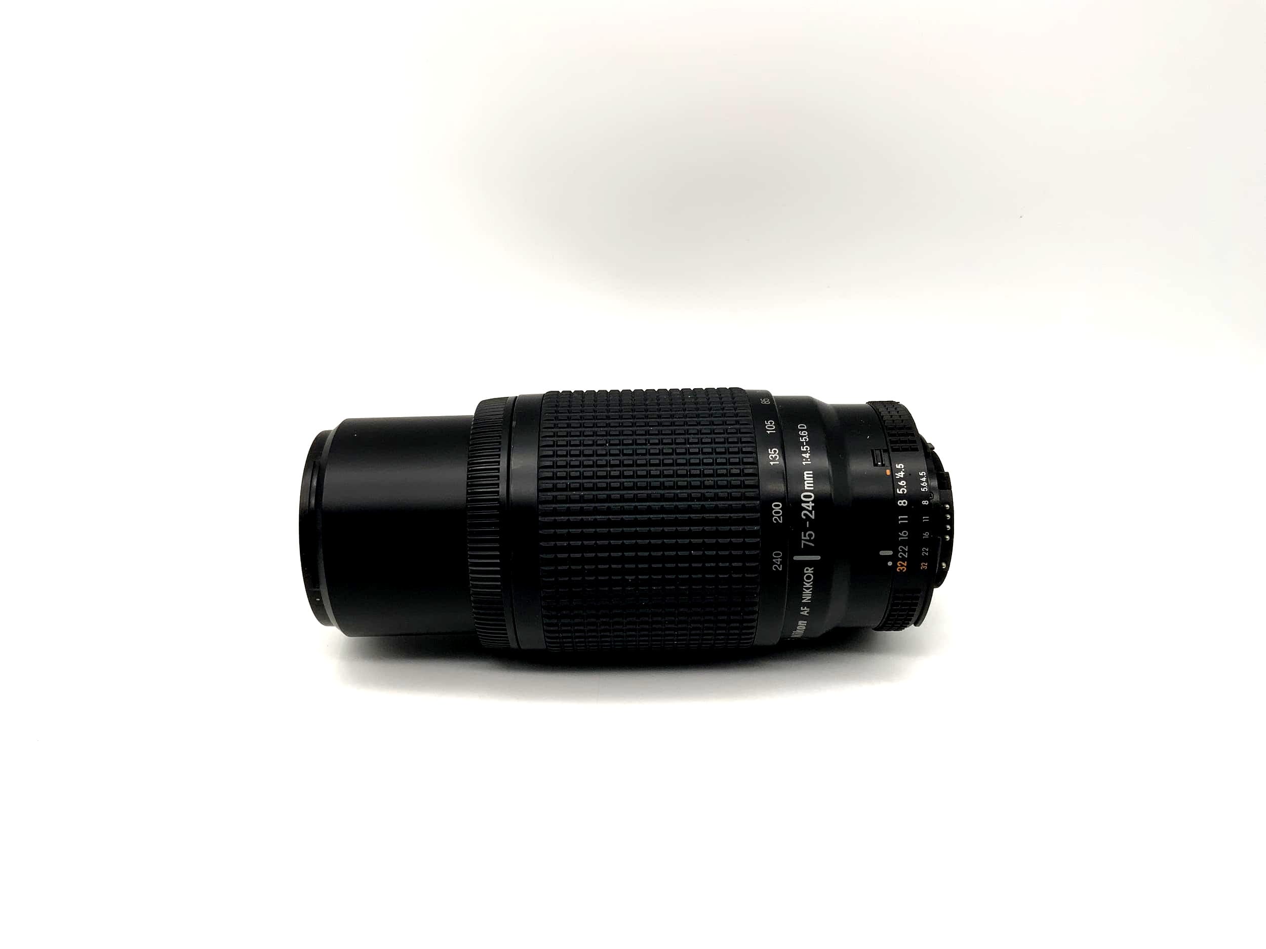 Nikon 75-240mm 1:4.5-5.6 D Objektiv AF Nikkor Kamera Camera Lens (Nikon AF)