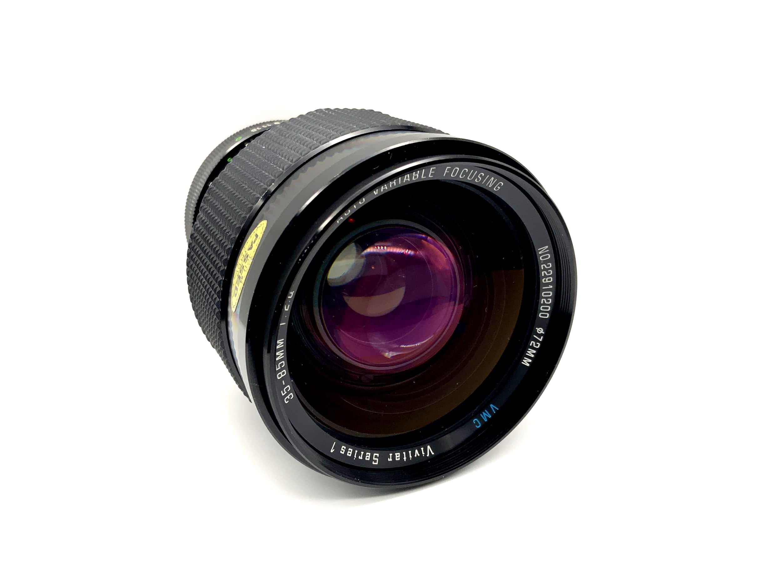 Vivitar 35-85mm 1:2.8 Objektiv Series 1 VMC Auto Variable Focusing (Canon FD)