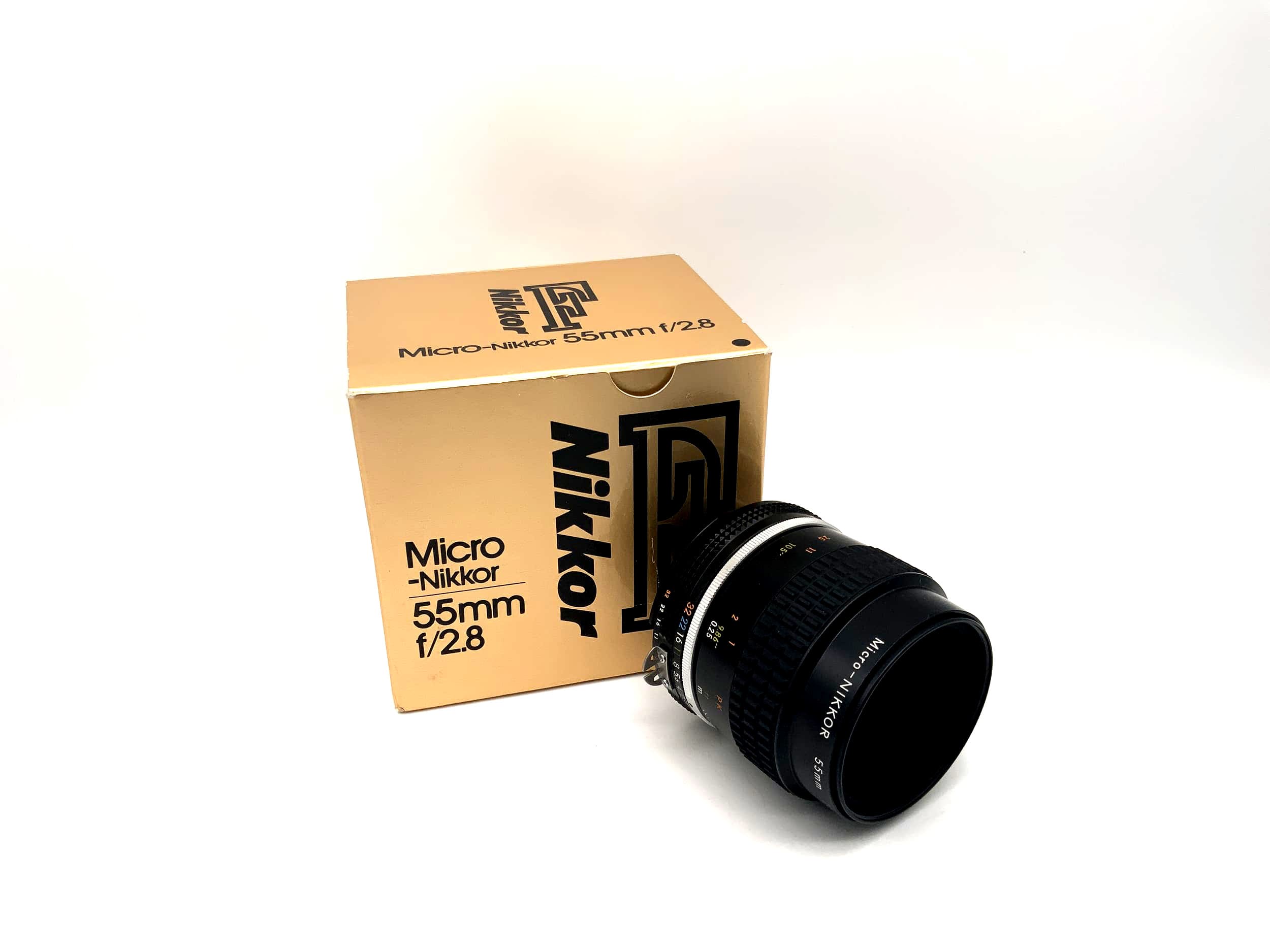 Nikon 55mm 1:2.8 Objektiv Nikkor Micro Kamera Camera Lens (Nikon F)