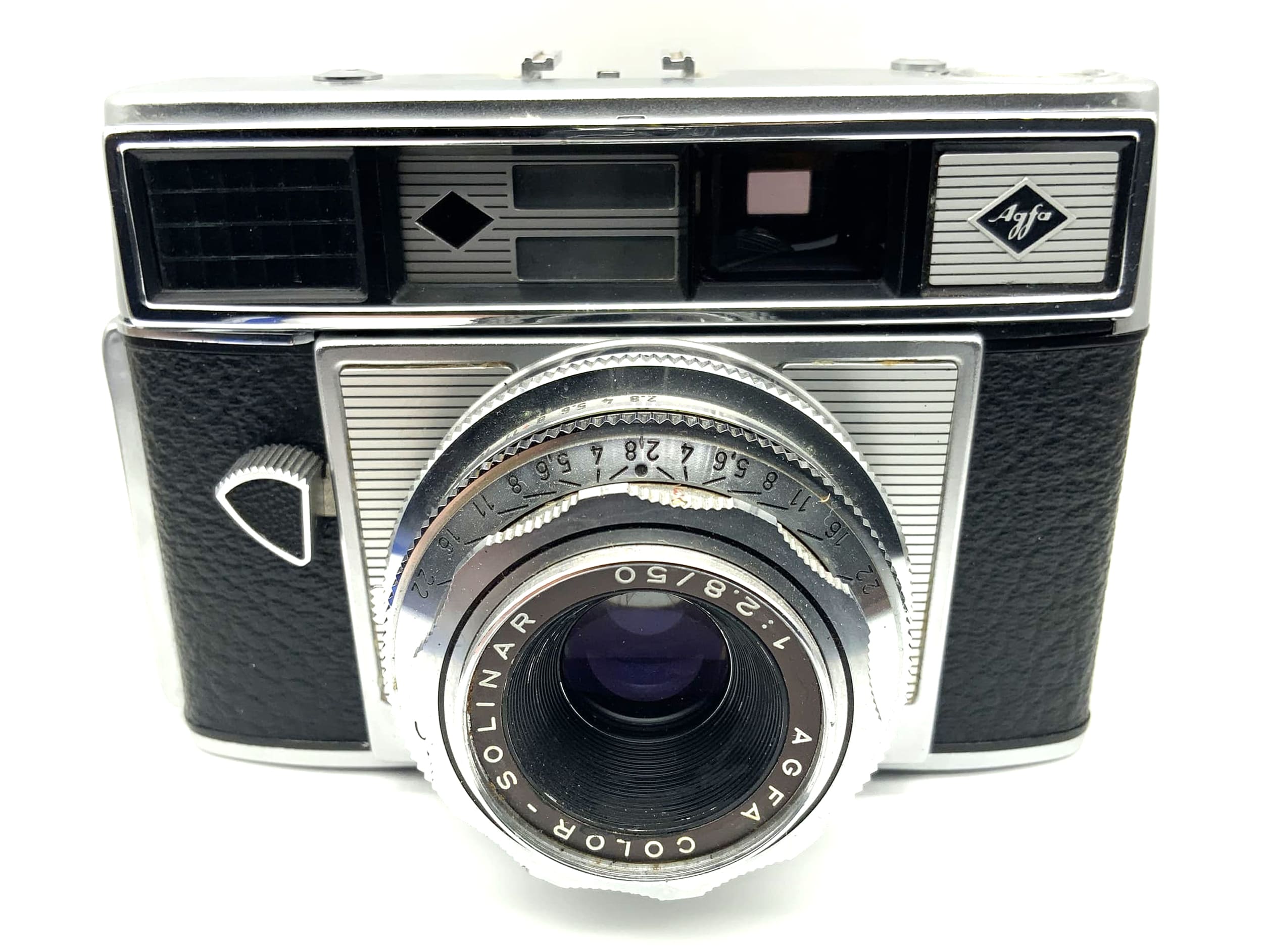 Agfa Super Silette Automatic Sucherkamera mit Color-Solinar 2.8/50 Prontor-SLK