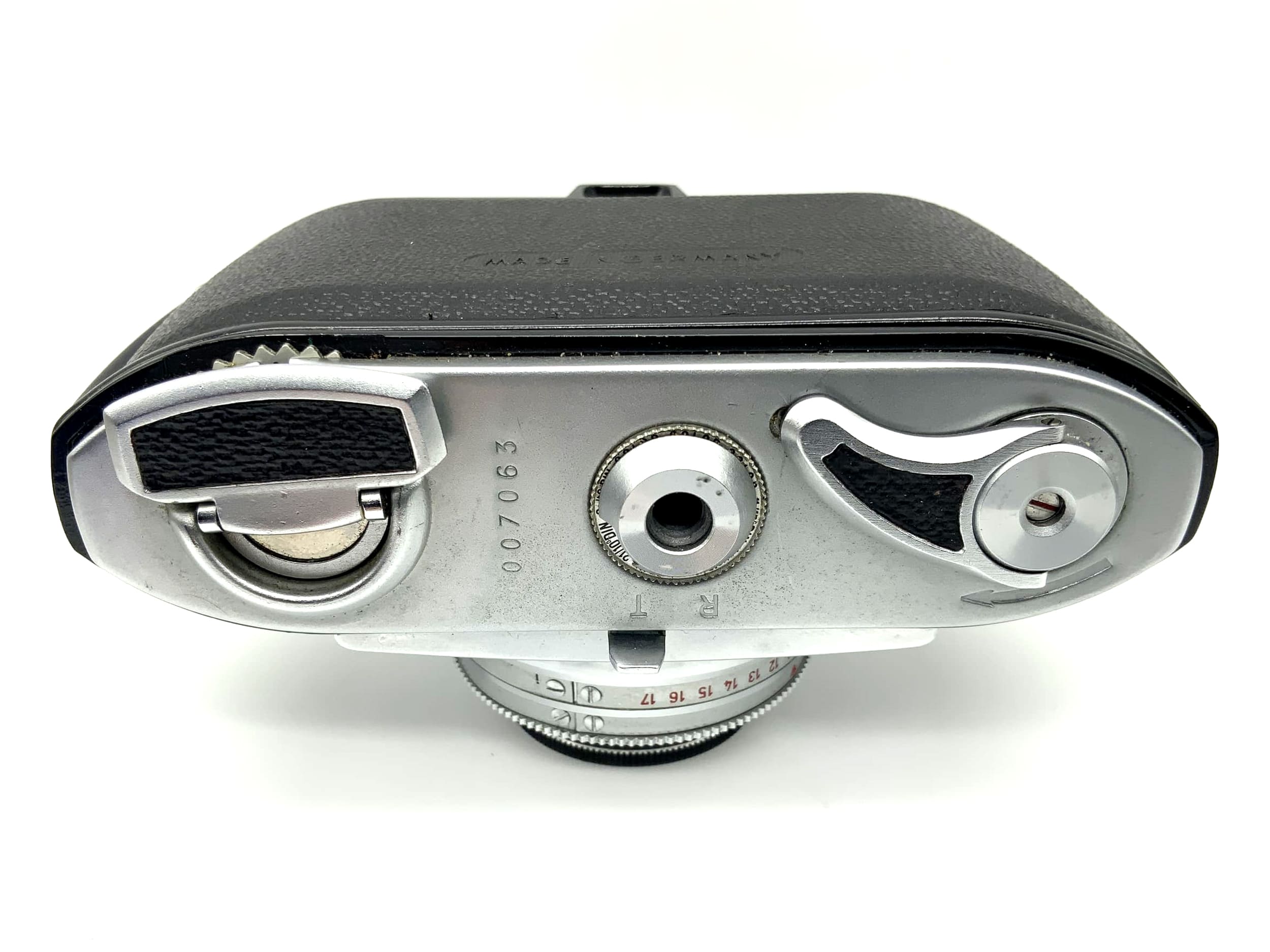 Balda Baldessa I Sucherkamera mit Isco Göttingen Westanar 1:2.8/45 Prontor-SVS