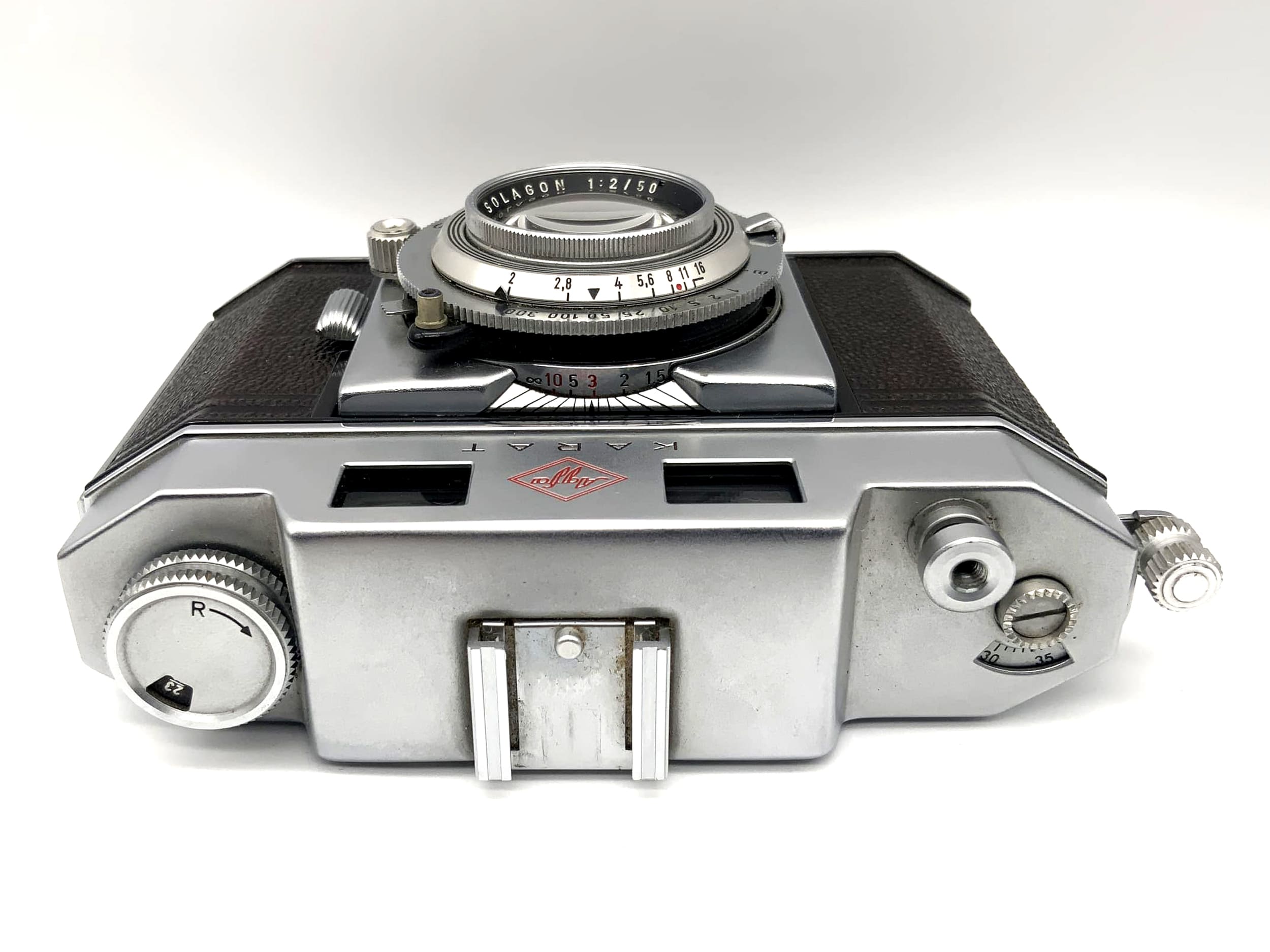 Agfa Karat Sucherkamera mit Solagon 1:2/50 Prontor-SVS