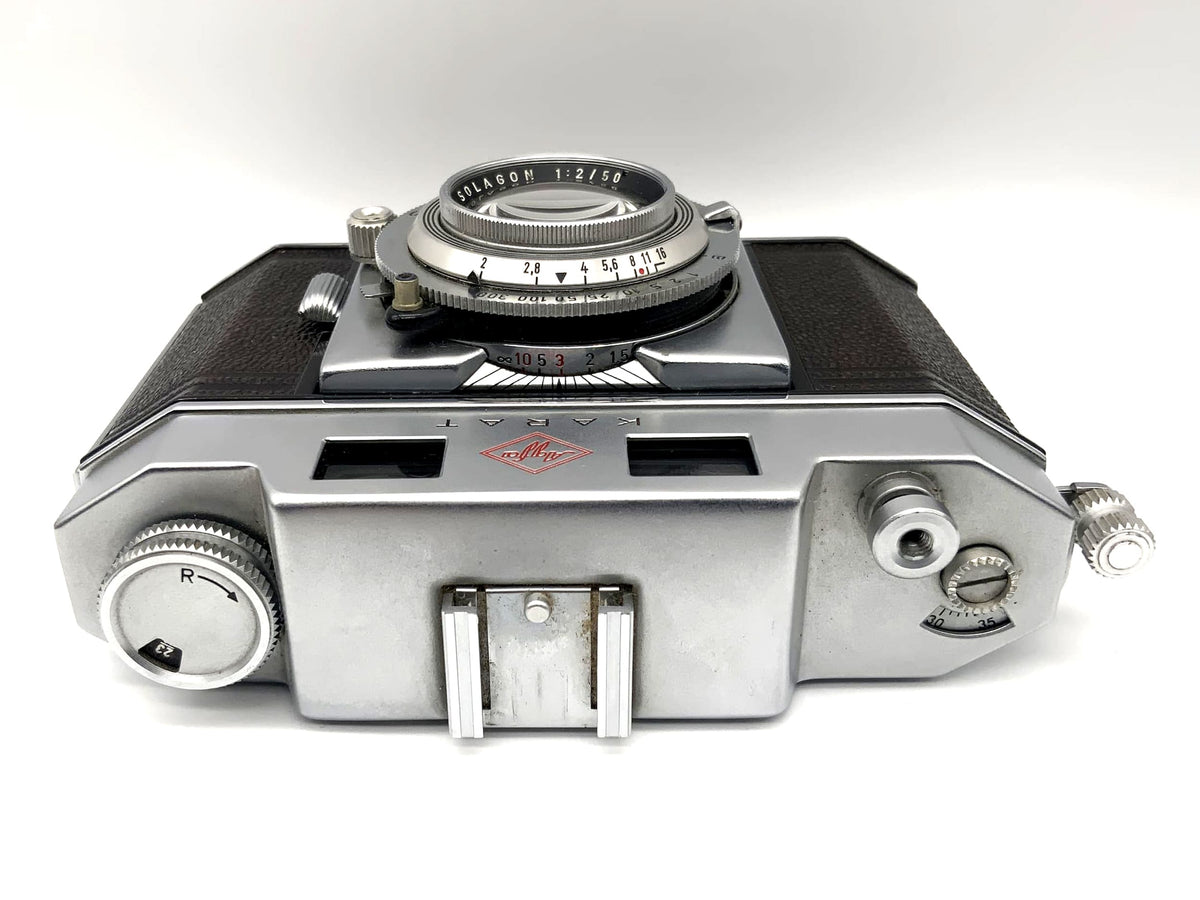 Appareil photo Agfa Karat avec viseur Solagon 1:2/50 Prontor-SVS
