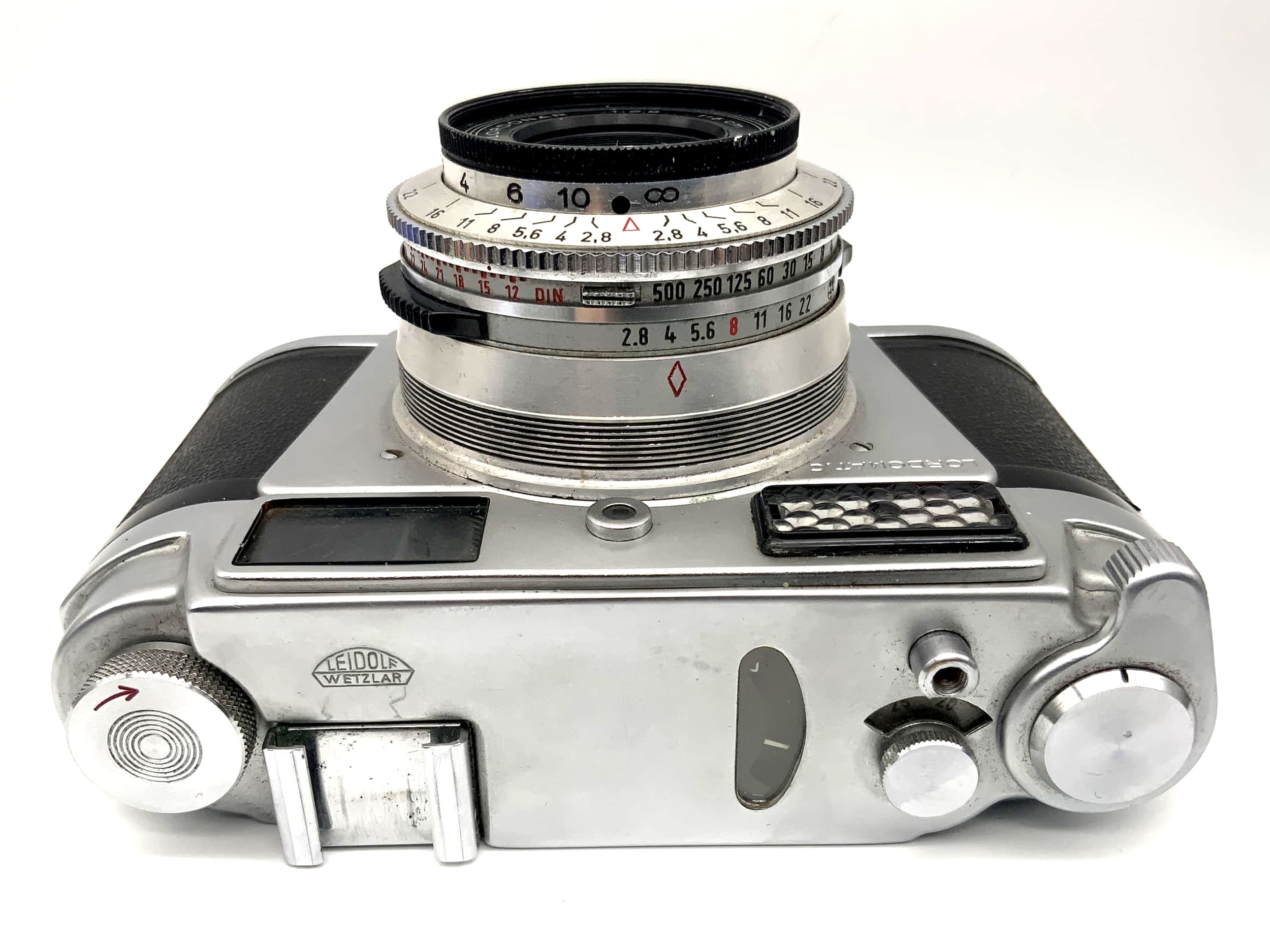 Leidolf Lordomatic II R Sucherkamera mit Lordonar 1:2.8 f=5cm Prontor-SLK