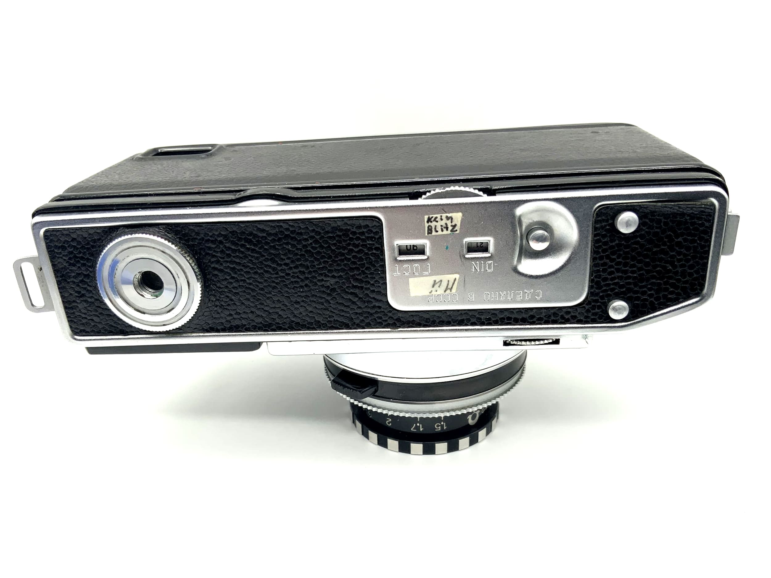 GOMZ Voskhod Sucherkamera mit Lomo T-48 2,8/45 Kompaktkamera Analogkamera