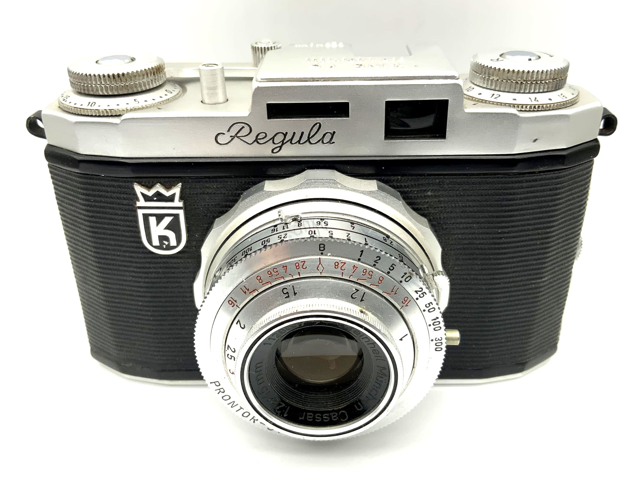 Regula IP Sucherkamera mit Steinheil München Cassar 1:2.8/45mm Prontor-SVS