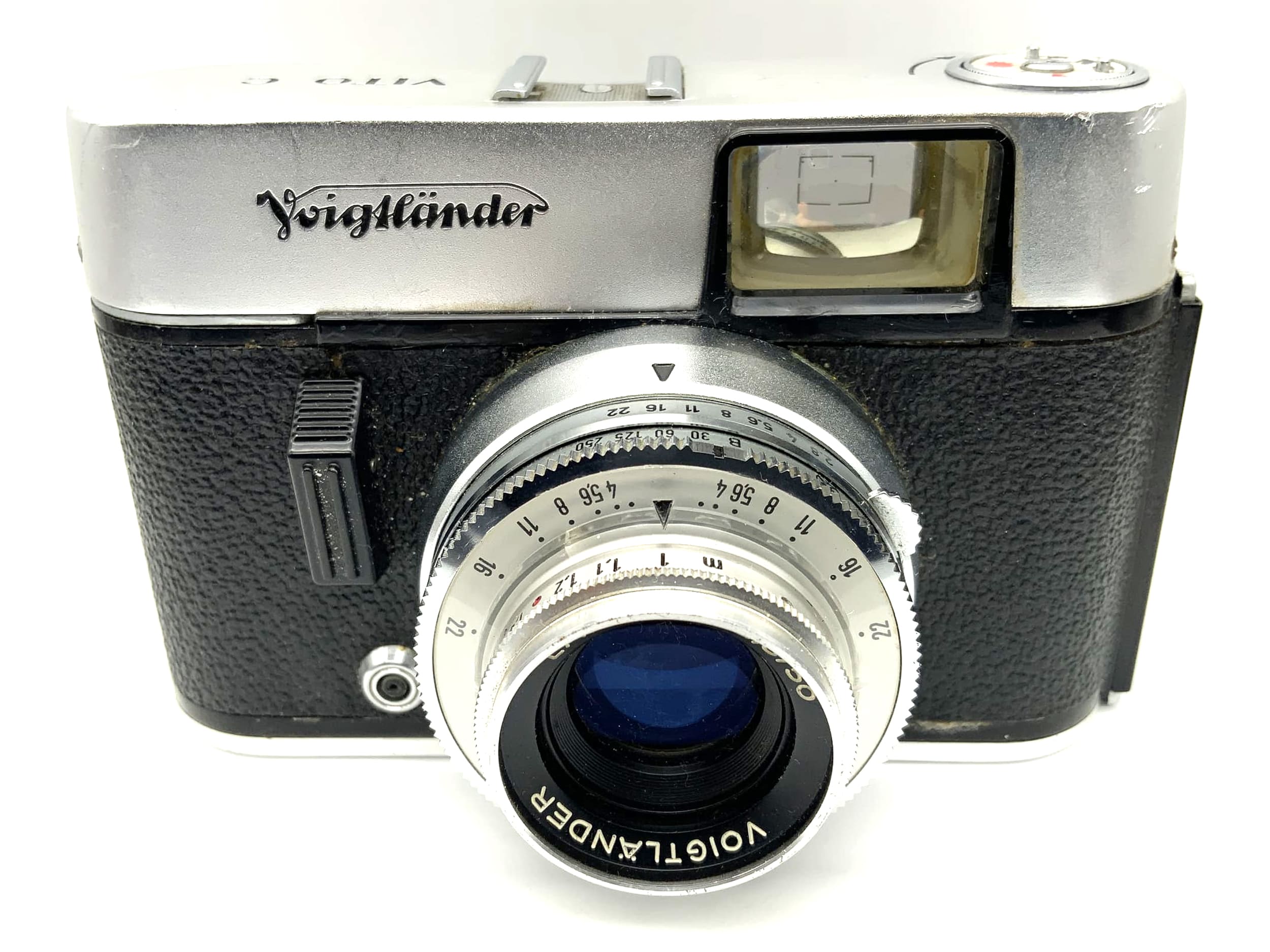 Voigtländer Vito C Sucherkamera mit Lanthar 2.8/50 Pronto