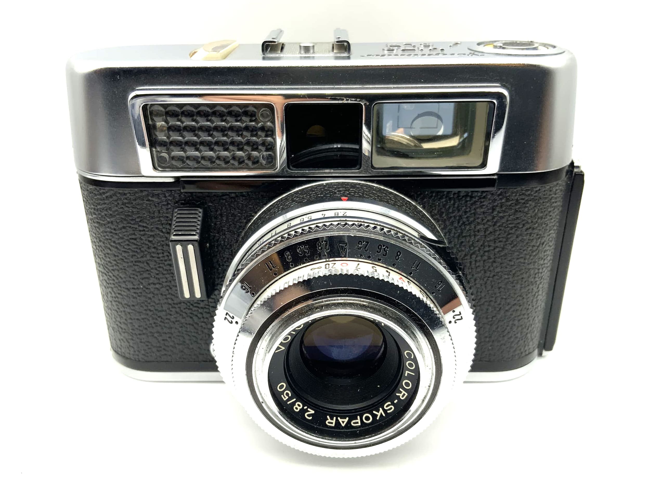Voigtländer Vito CLR Sucherkamera mit Color Skopar 2.8/50 Prontor 500 LK
