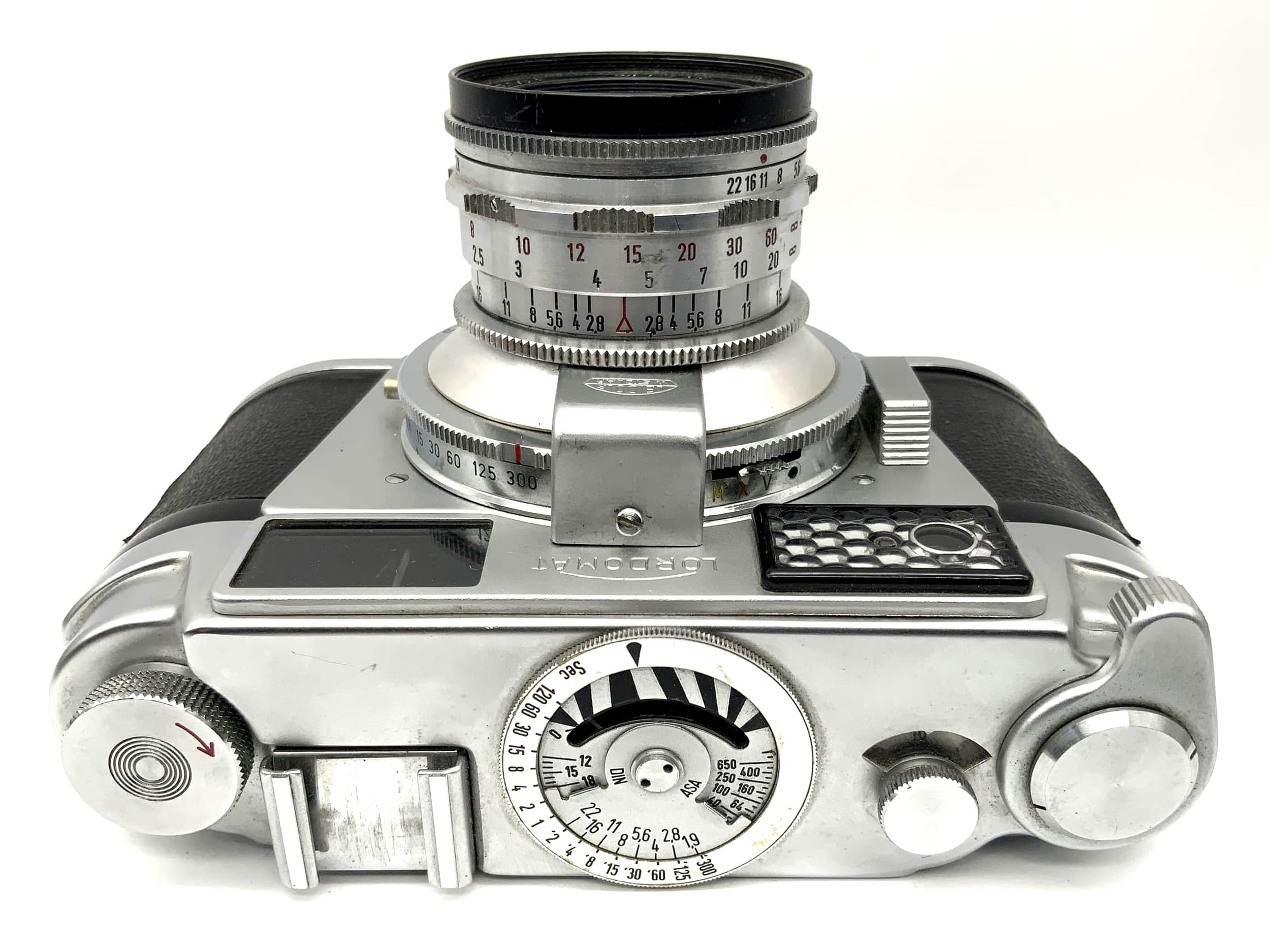 Leidolf Lordomat SLE mit Lordonar 1:2.8 f=50mm Prontor-SVS !Beli defekt!