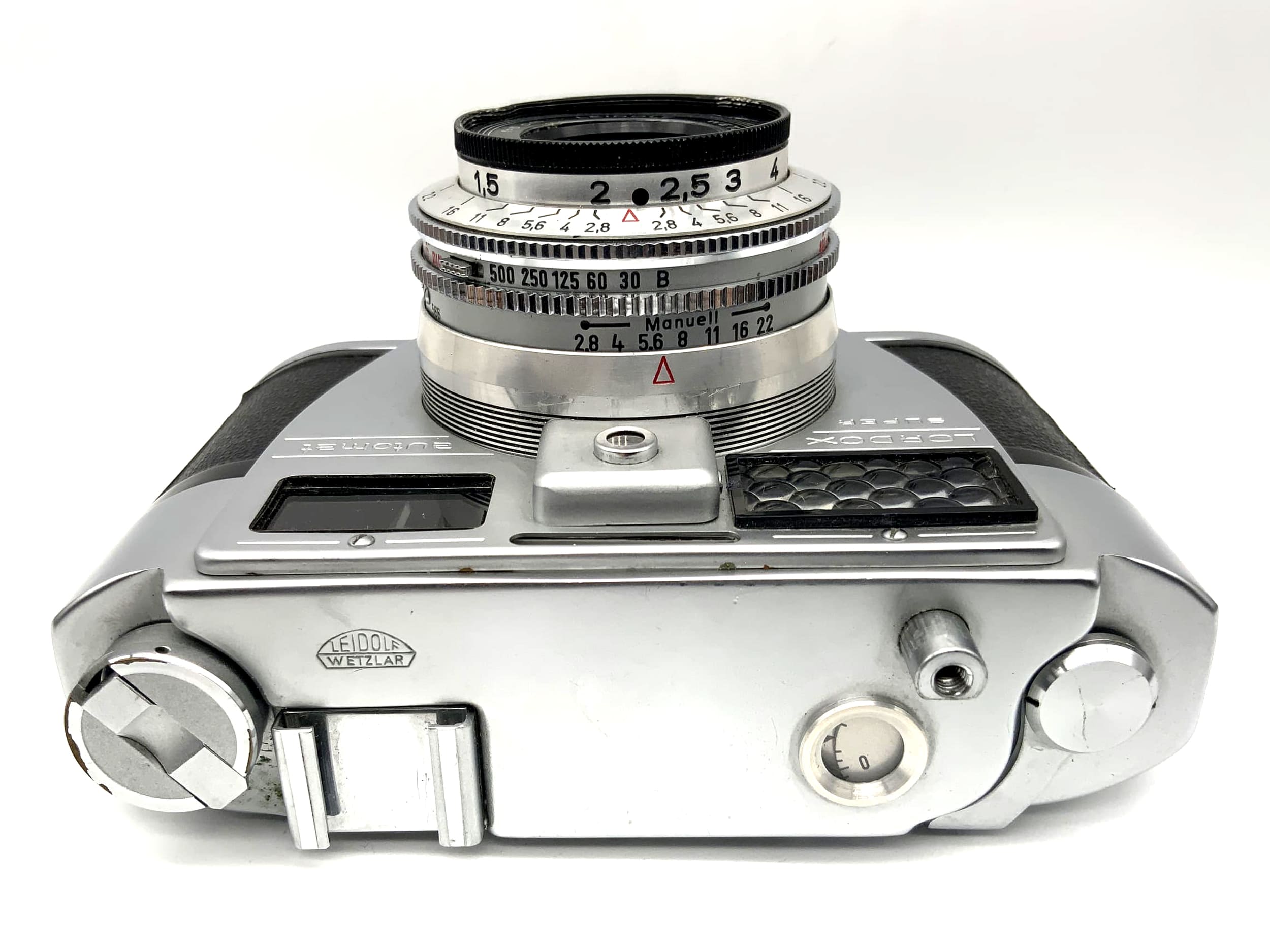 Leidolf Lordox automat super mit Lordonar 1:2.8/5cm Prontor-Matic !Beli defekt!