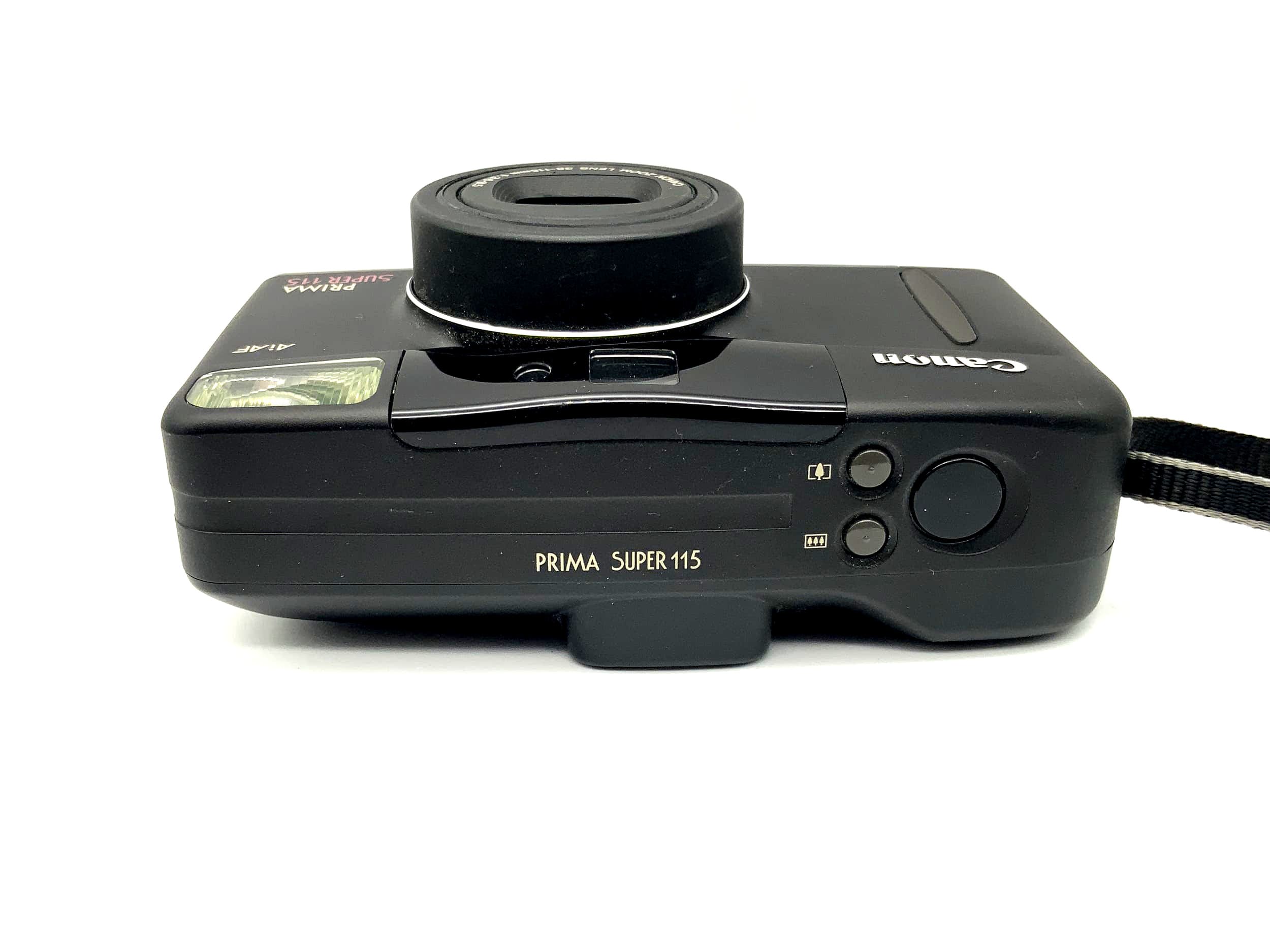 Canon Prima Super 115 Point&Shoot mit Zoom Lens 38-115mm 1:3.6-8.5 Ai AF schwarz