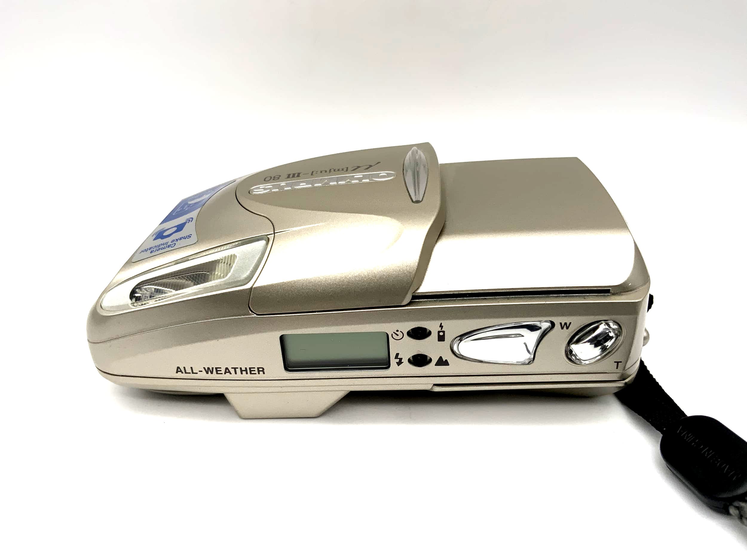 Olympus µ mju III 80 Point&Shoot mit Multi AF Zoom 38-80mm Analogkamera 35mm