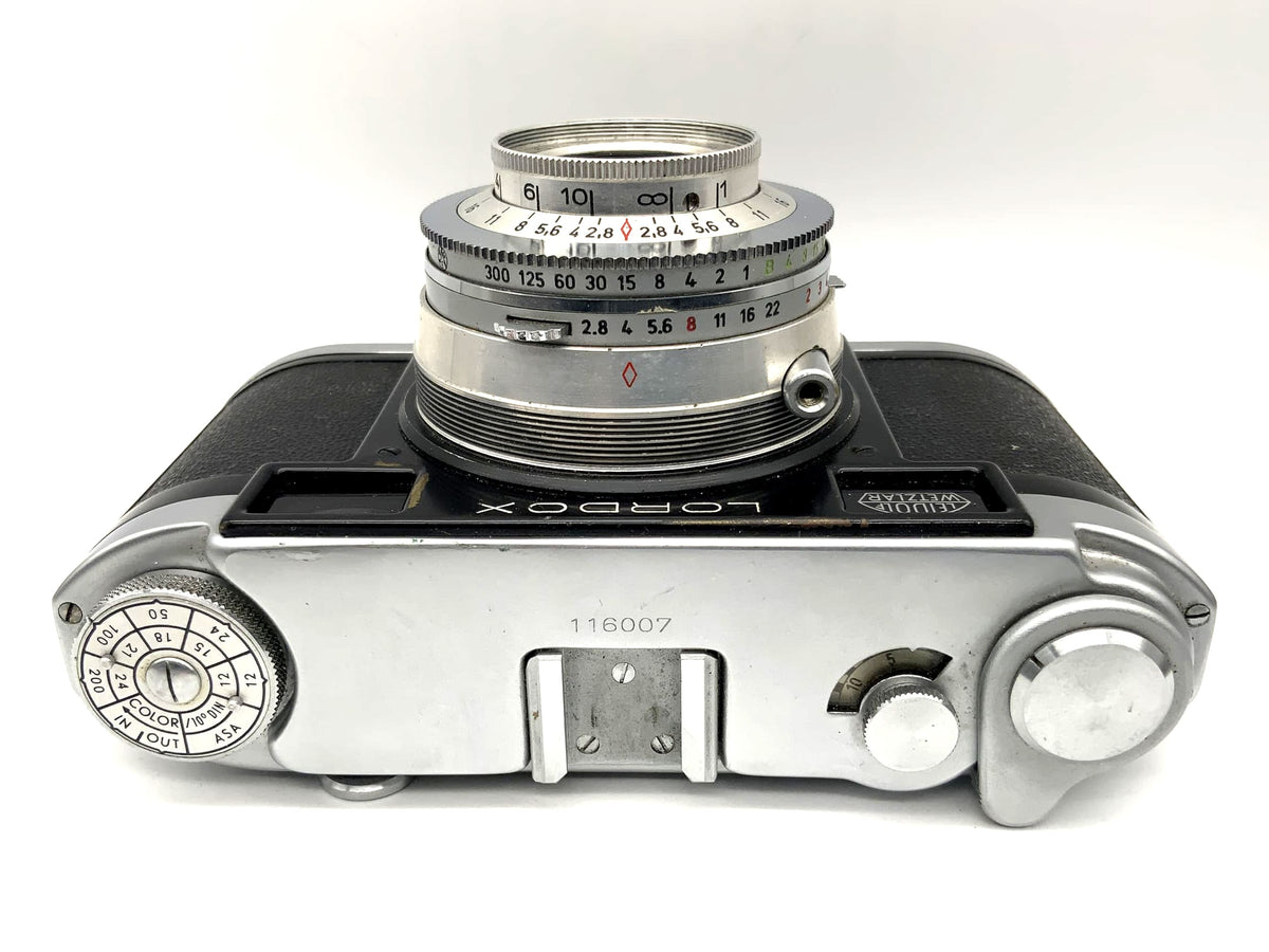 Leidolf Lordox Sucherkamera mit Triplon 1:2.8 f=5cm Prontor-SVS 35mm