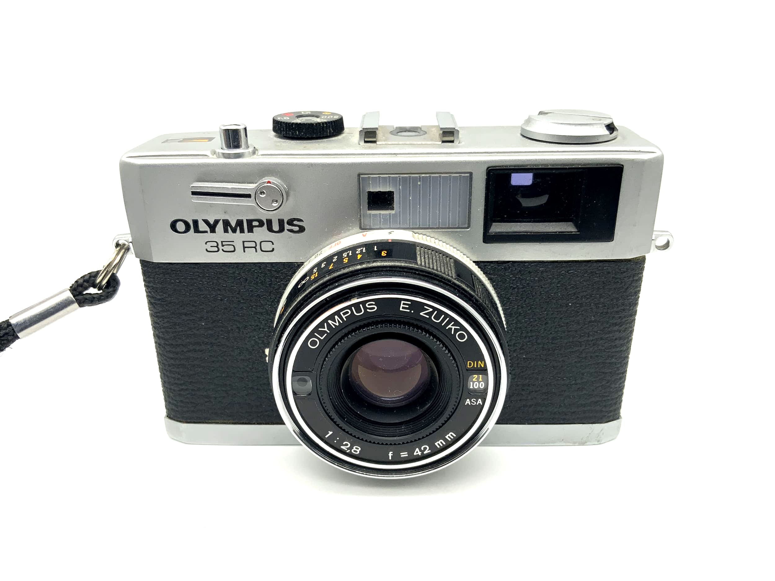 Olympus 35 RC Sucherkamera mit E.Zuiko 1:2.8 f=42mm 35mm