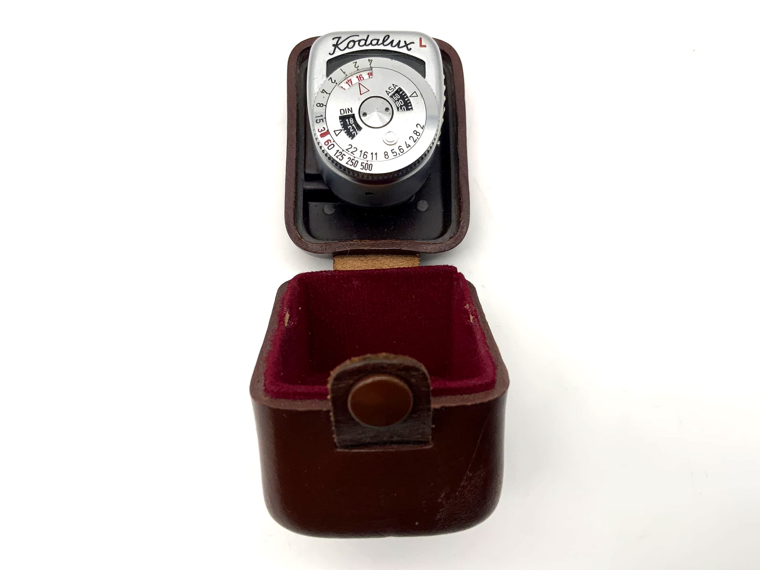 Kodak Kodalux L Belichtungsmesser mit Tasche Lichtmesser light meter Lichtmeter