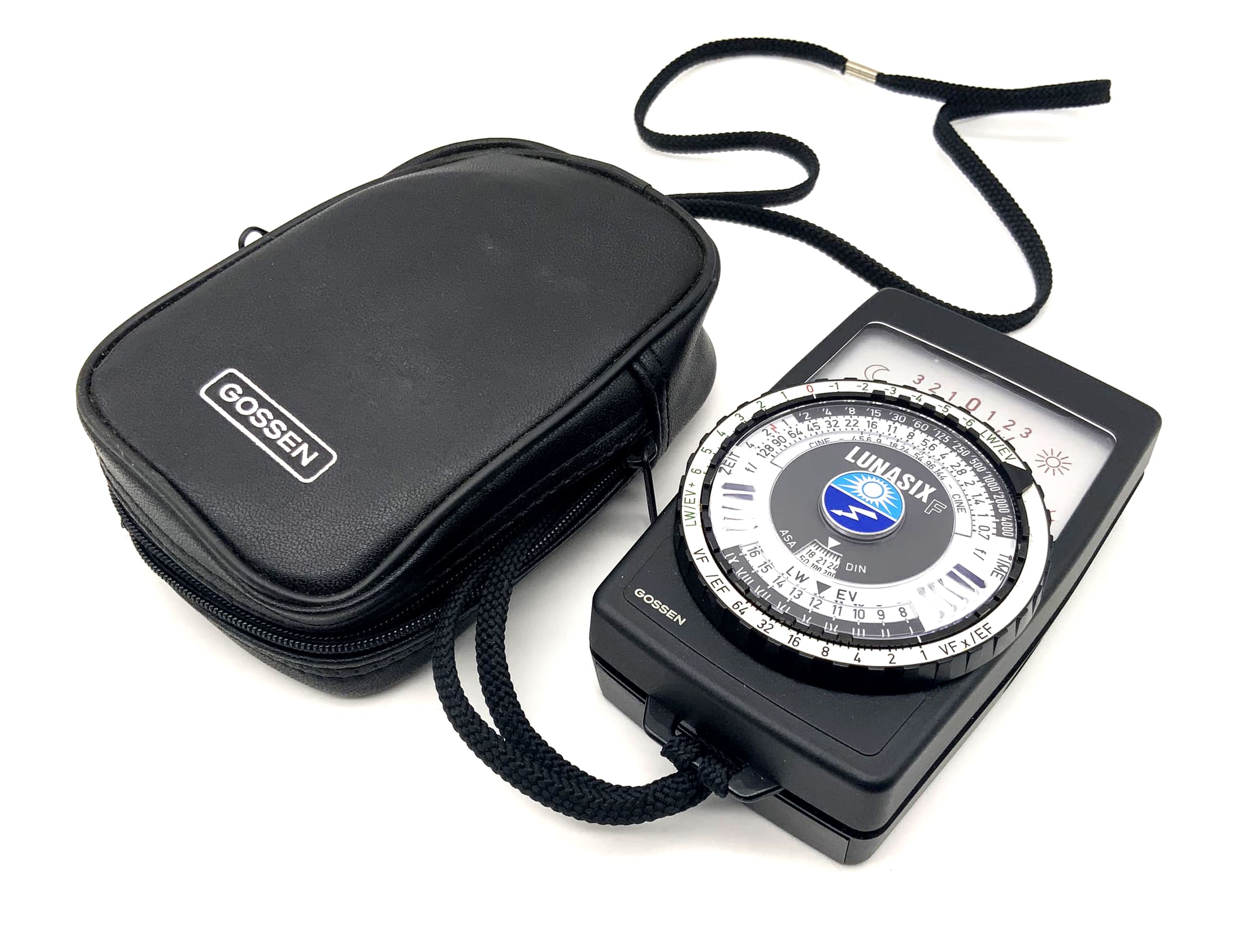 Gossen Lunasix F Belichtungsmesser mit Tasche Lichtmesser light meter Lichtmeter