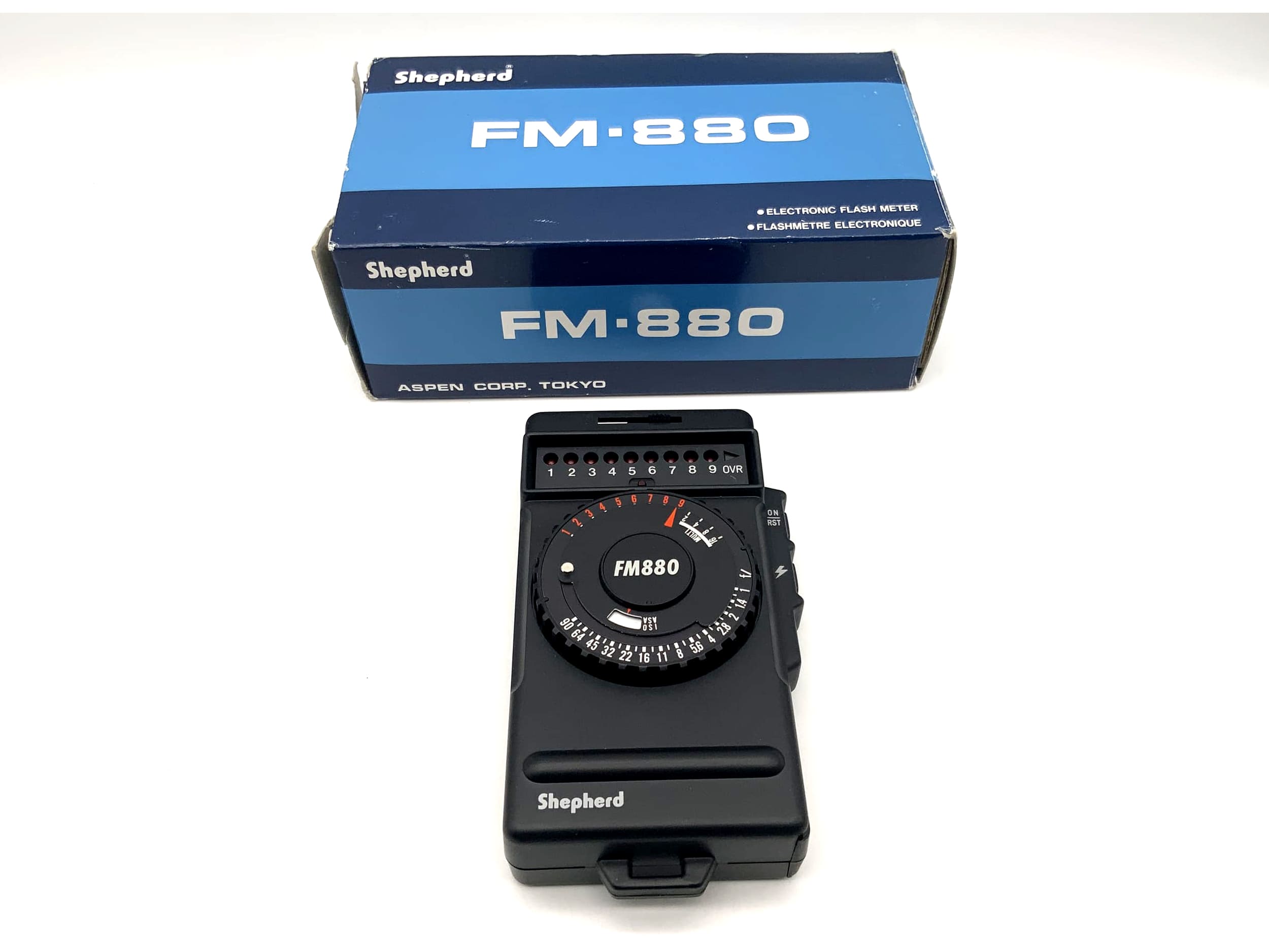 Shepherd FM 880 Belichtungsmesser mit OVP Lichtmesser light meter Lichtmeter