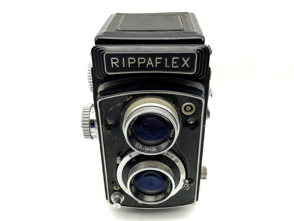 Yamato Rippaflex TLR avec Tri-Lausar Anastigmat 1:3,5 f=8cm moyen format