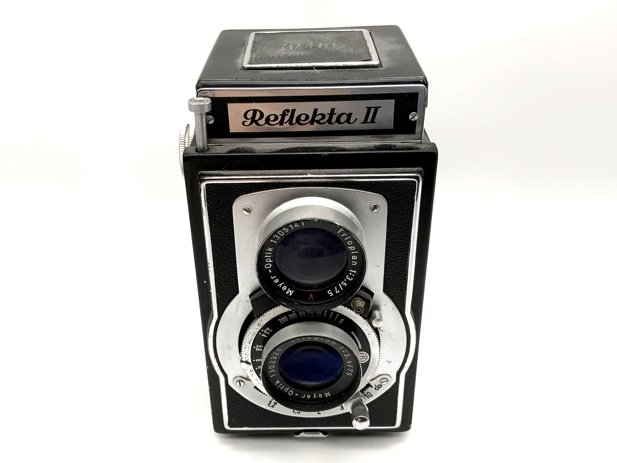 Welta Reflekta II TLR mit Meyer Optik Trioplan 1:3.5/75 Cludor Mittelformat 6x6