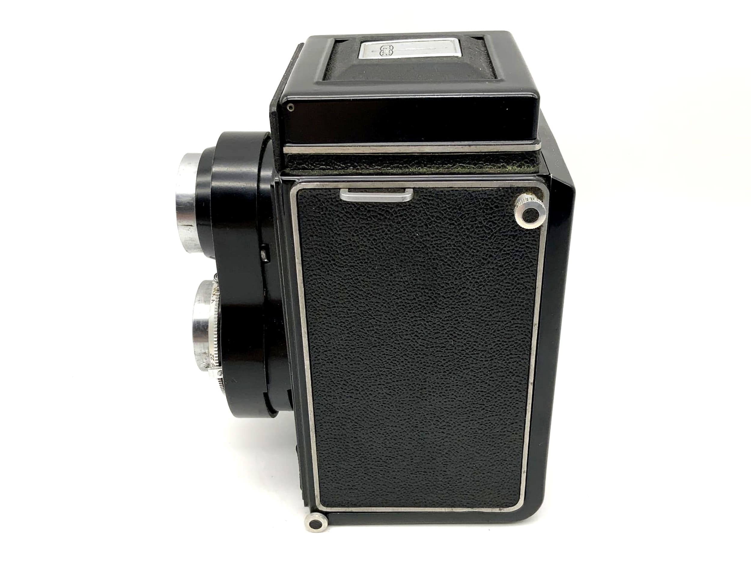 Meopta Flexaret IV TLR mit Belar 1:3.5 f=80mm Prontor-SVS zweiäugige Kamera