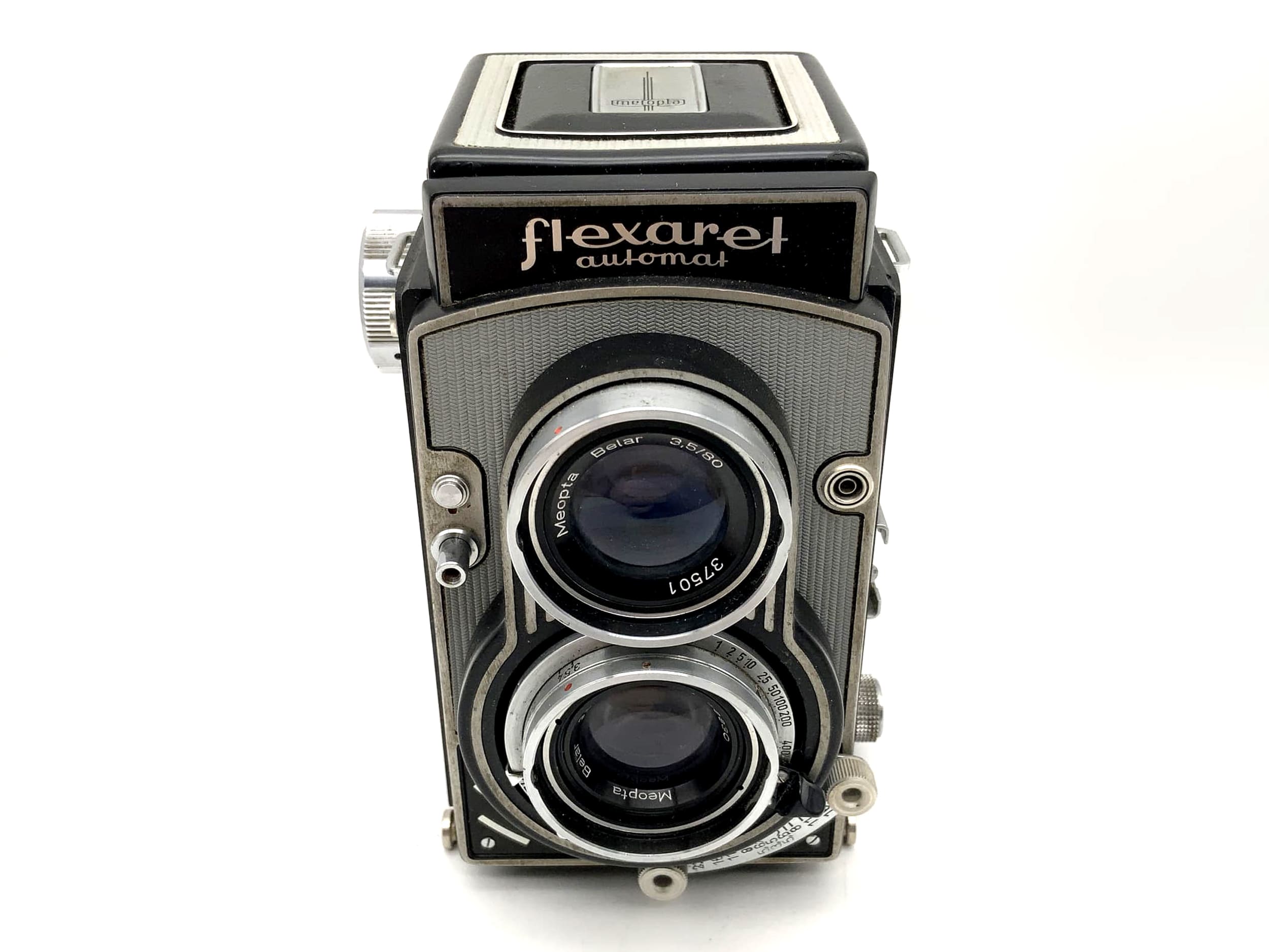 Meopta Flexaret Automat IV TLR mit Belar 1:3.5/80 Metax Mittelformat 6x6