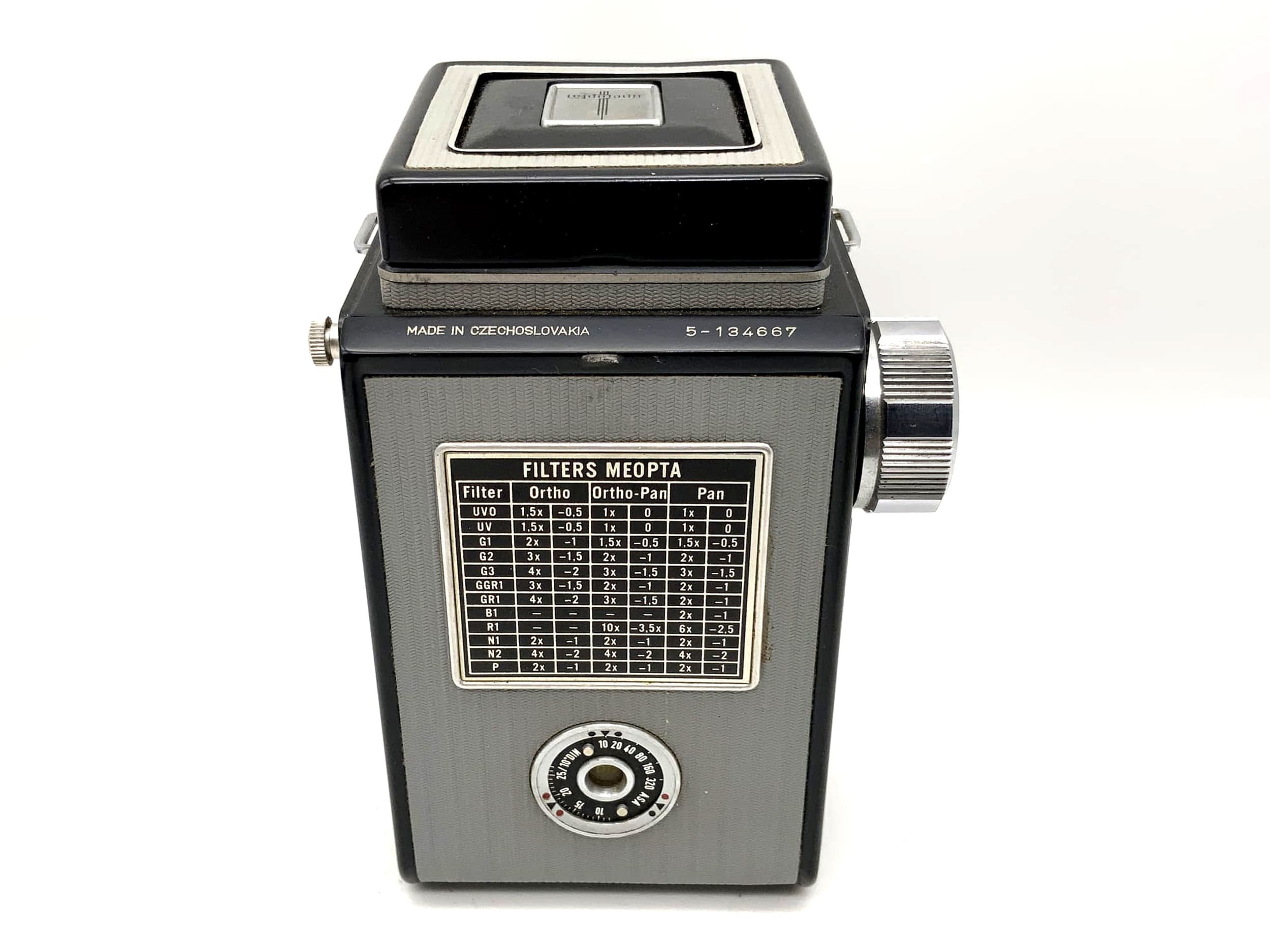 Meopta Flexaret Automat IV TLR mit Belar 1:3.5/80 Metax Mittelformat 6x6