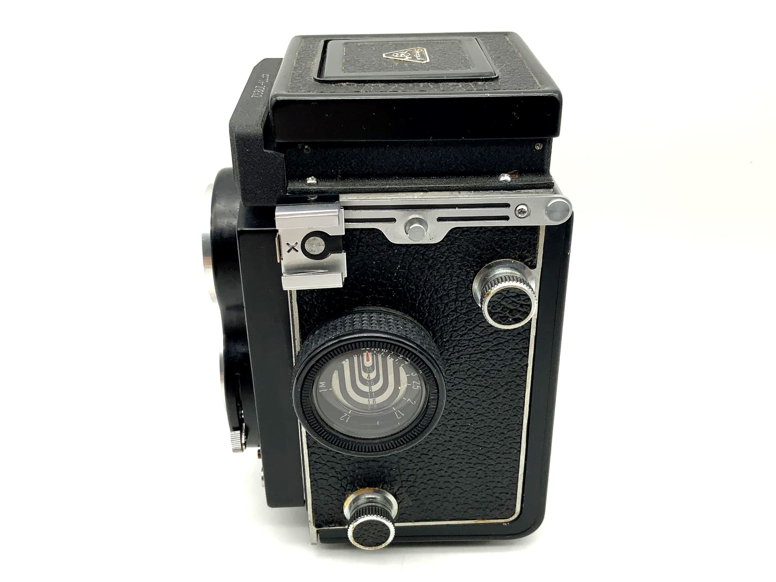 Seagull 4A-103 TLR mit Haiou SA-84 1:3.5/75 Mittelformat 6x6 mit Tasche