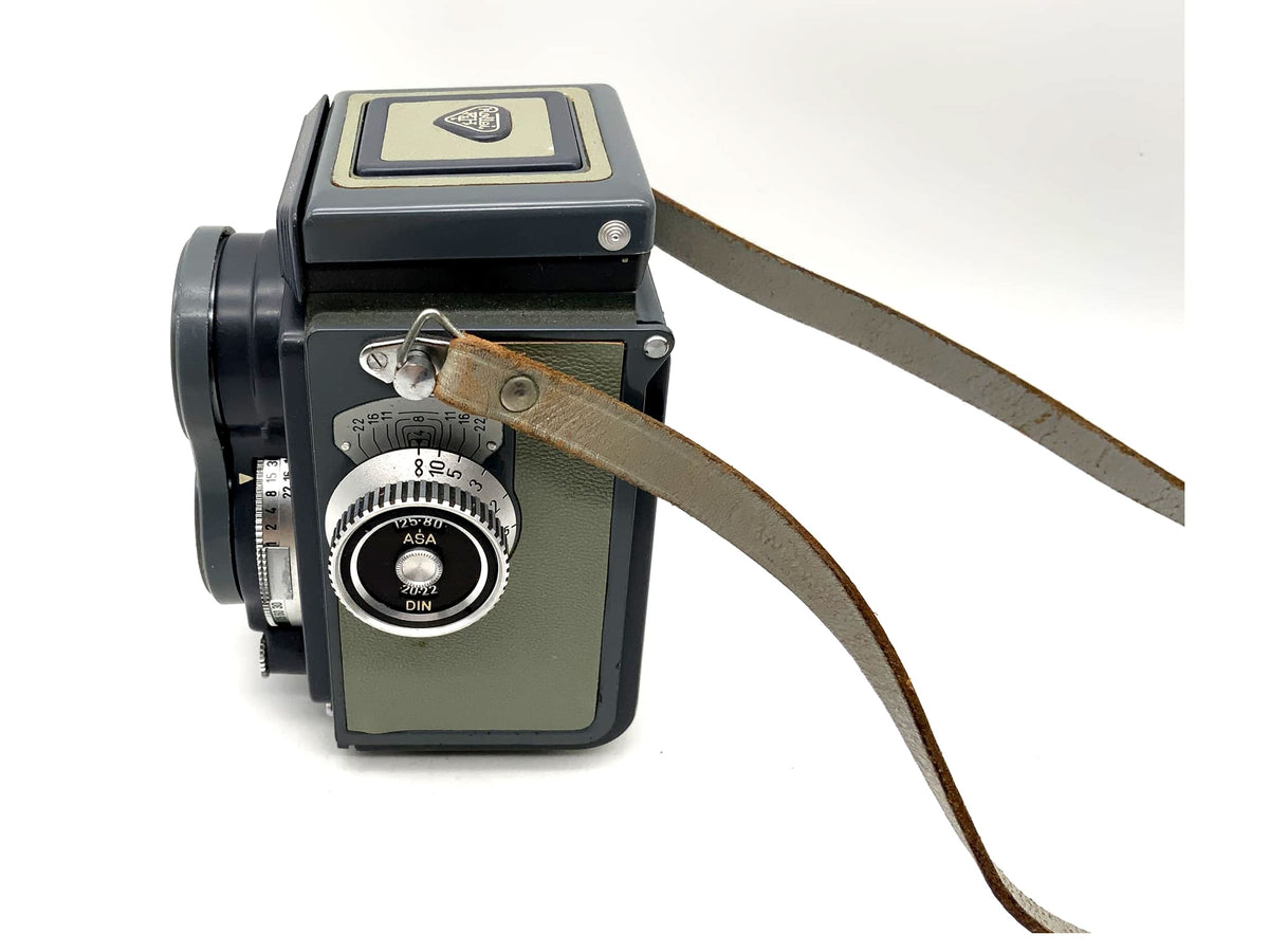 Rollei Rolleiflex Baby TLR with Xenar 1:3.5/60 4x4 F&amp;H Synchro Compur with bag