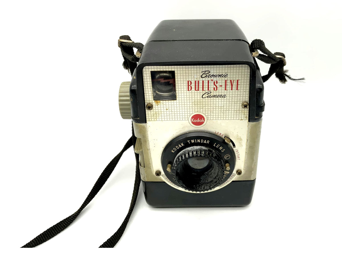 Appareil photo Kodak Brownie Bulls Eye Box avec objectif Twindar (appareil photo argentique)