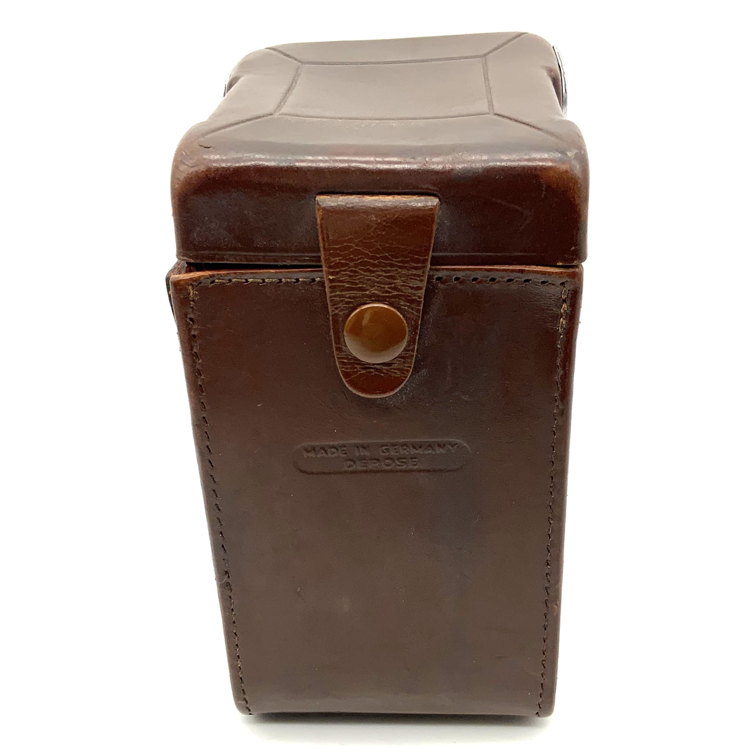 Rollei Bereitschaftstasche Rolleiflex F3,5 braun für zweiäugige TLR