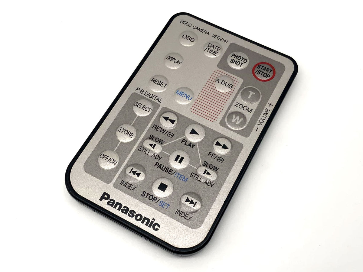 Panasonic Fernbedienung VEQ2141 silber Fernauslöser für Camcorder