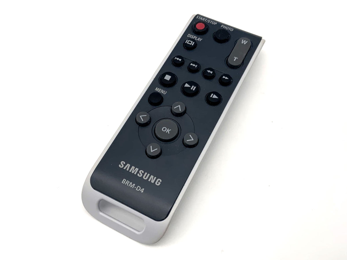 Samsung Fernbedienung BRM-D4 grau Fernauslöser Remote Controll für Camcorder