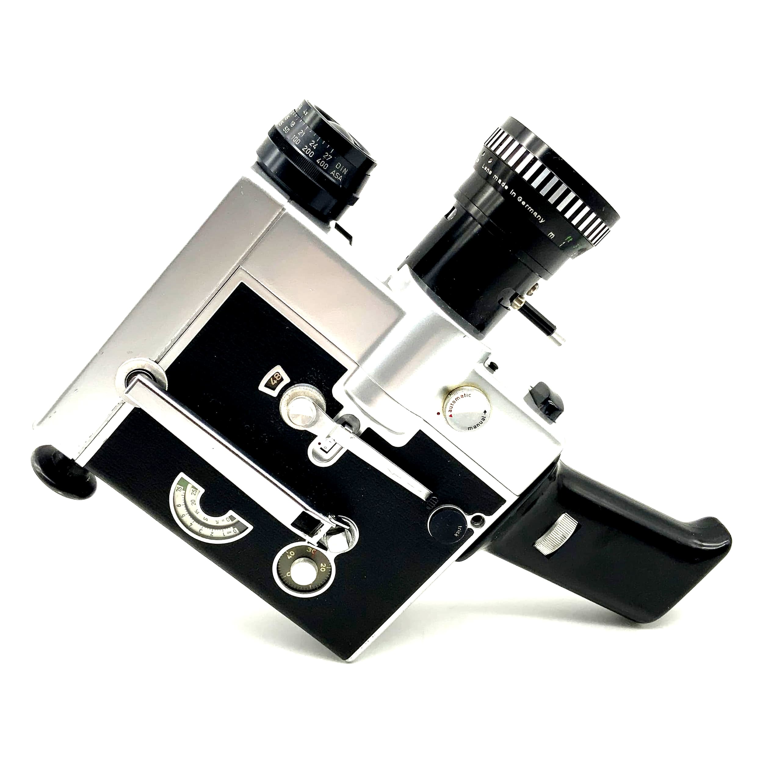 Braun Nizo FA3 Filmkamera Schneider Kreuznach Variogon 1:1.8/8-48 Super 8 Kamera