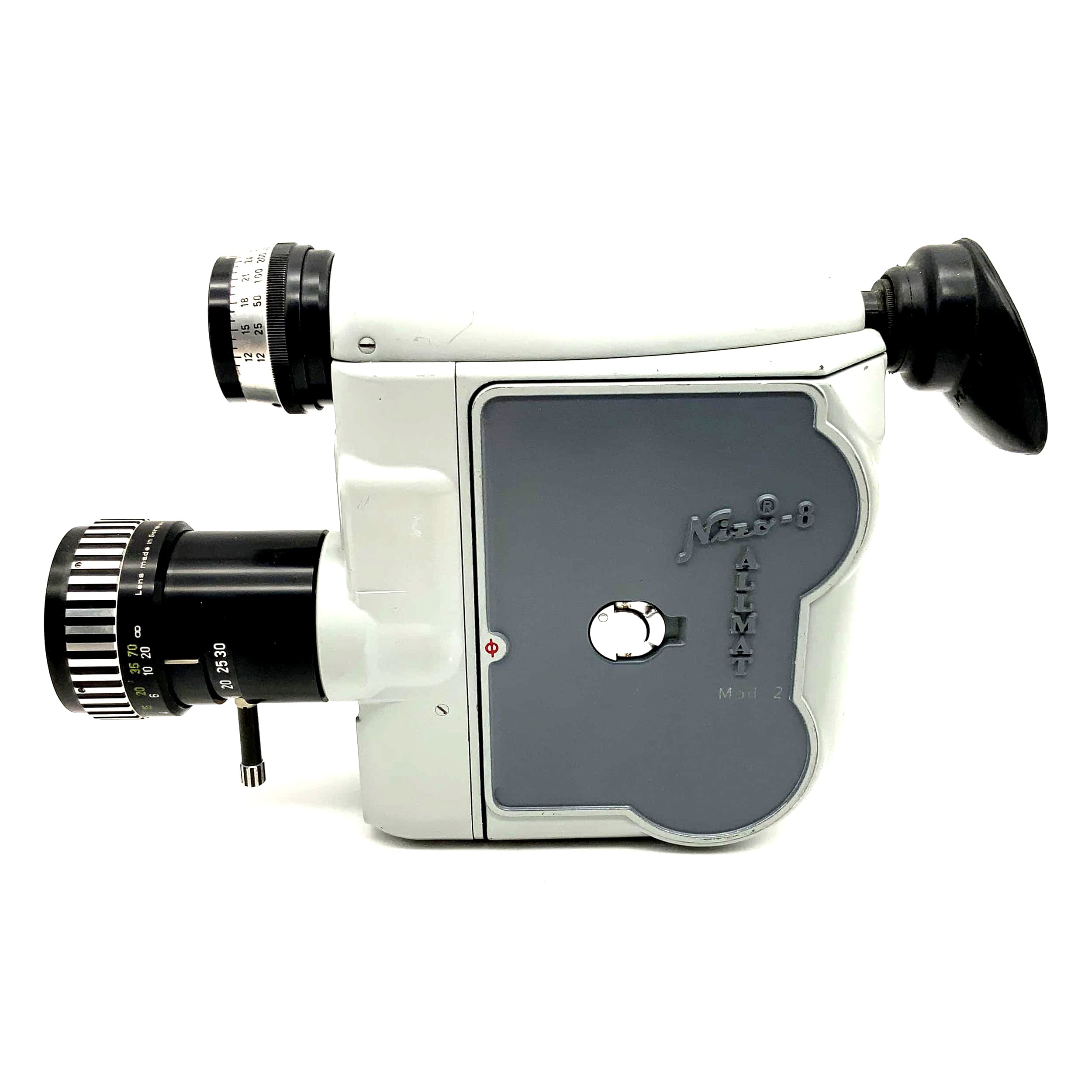 Braun Nizo-8 Allmat Mod.2 Filmkamera mit Variogon 1:1.8/9-30 Super 8 Kamera