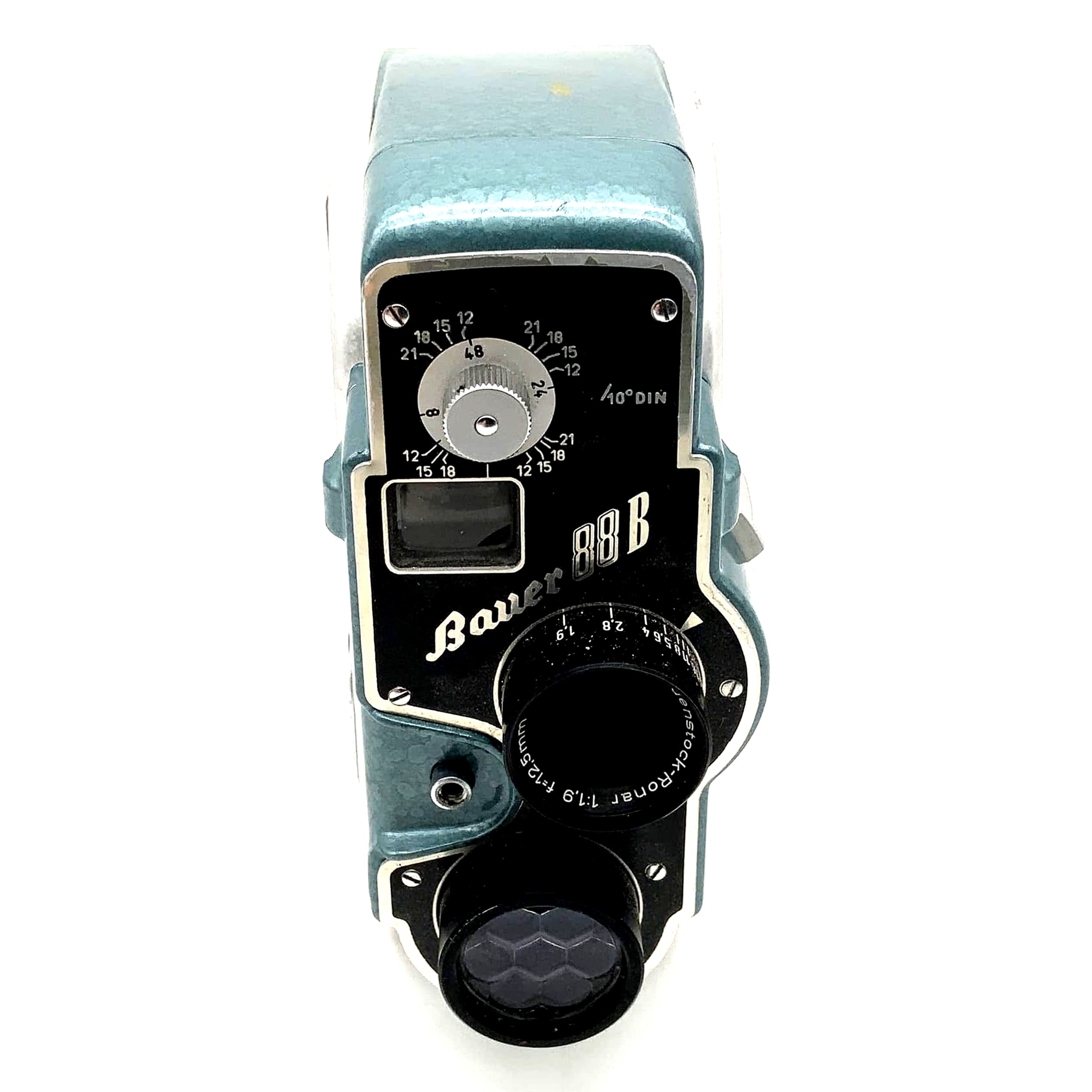 Bauer 88B Filmkamera mit Ronar 1.9/12,5mm Aufziehmechanismus Super 8 Kamera