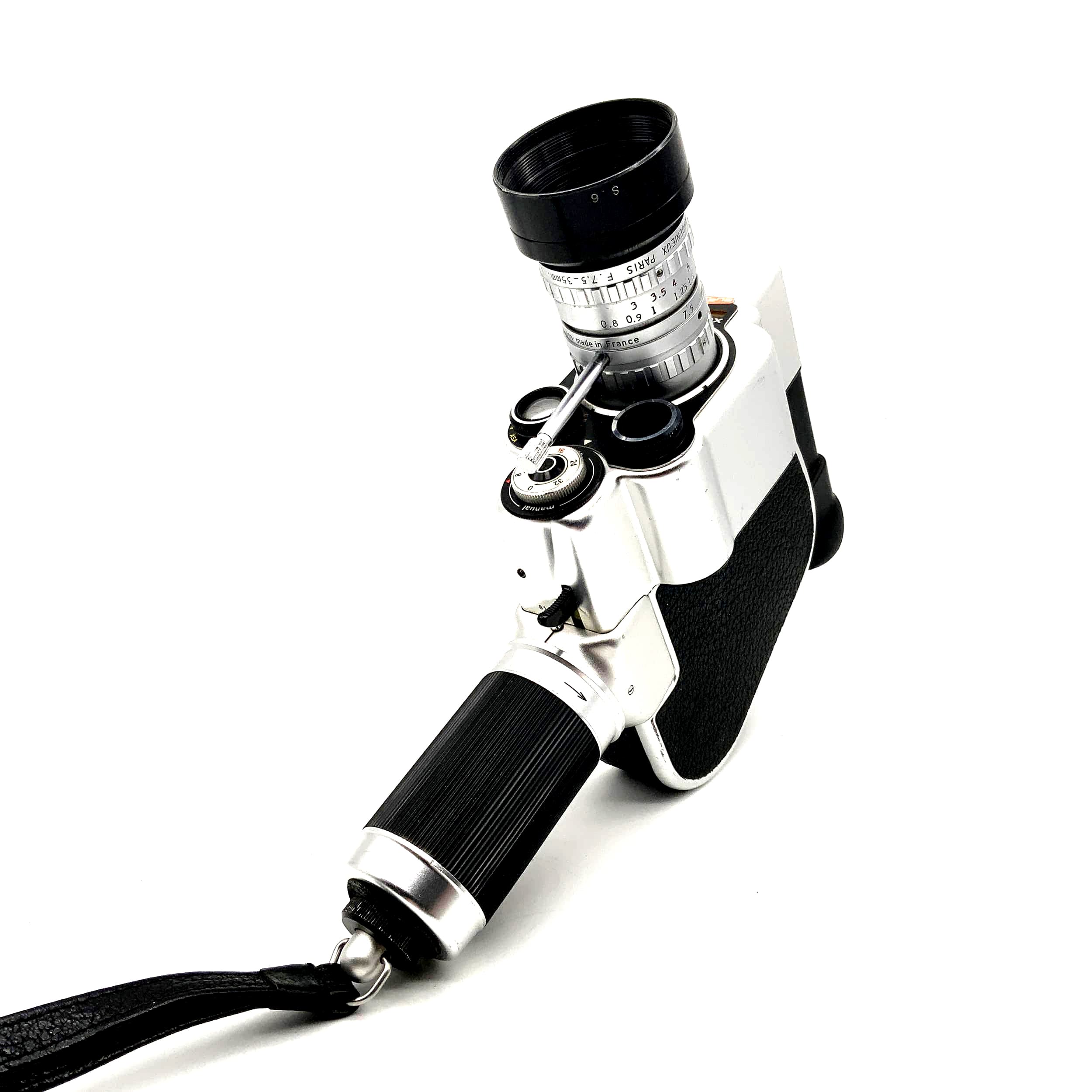 Carena Zoomex Filmkamera mit Angenieux Type K2 1.8//7.5-35mm Doppel 8mm Kamera