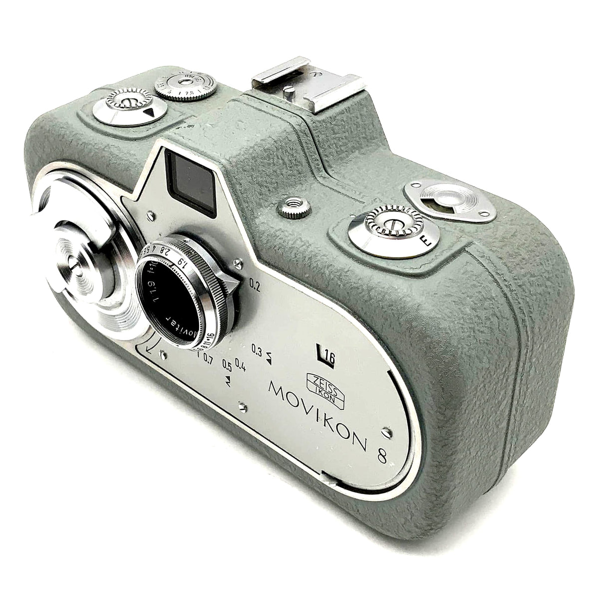 Caméra argentique Zeiss Ikon Movikon 8 avec objectif Movitar 1:1.9 f=10mm Super 8