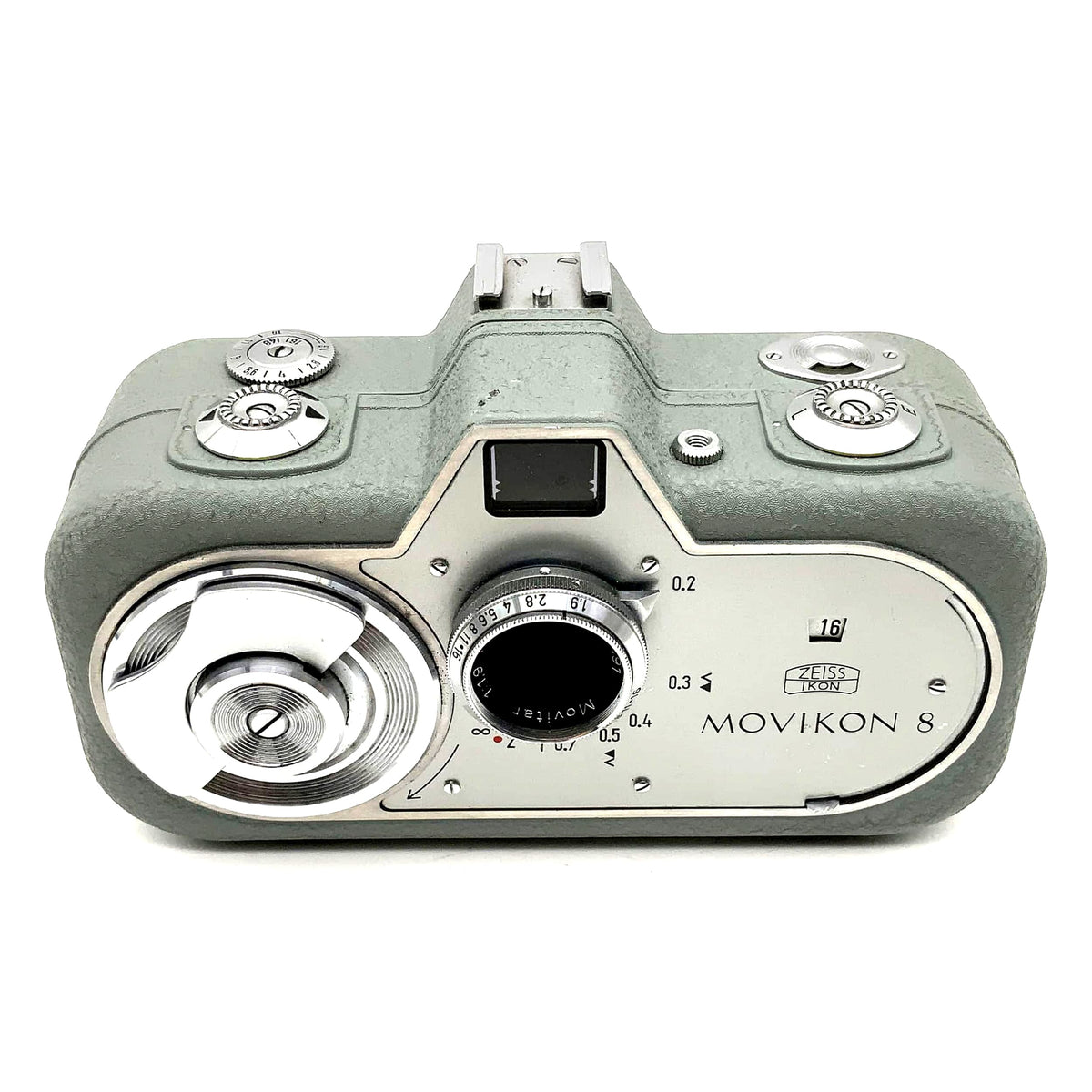 Caméra argentique Zeiss Ikon Movikon 8 avec objectif Movitar 1:1.9 f=10mm Super 8