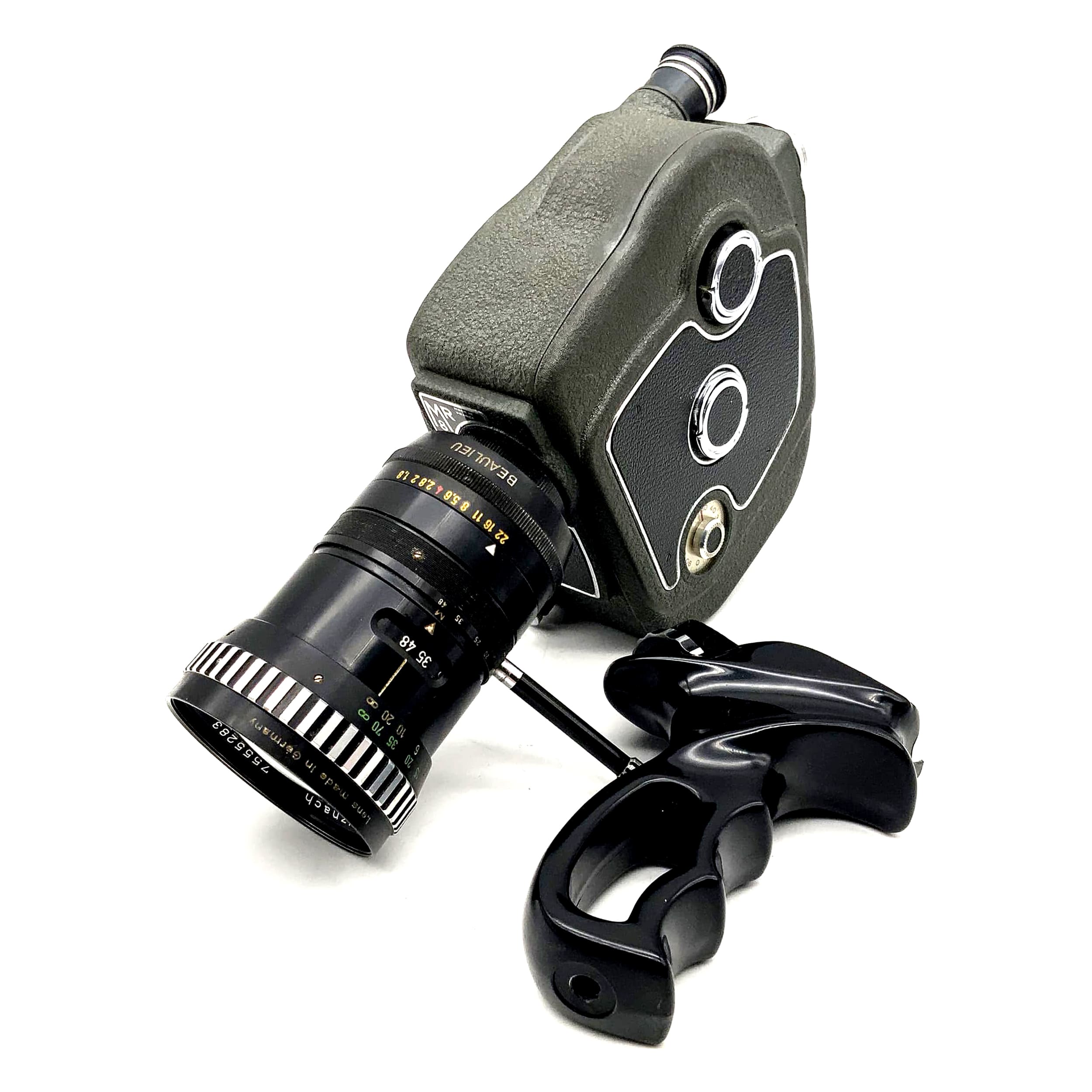 Beaulieu MR8 Filmkamera mit Variogon 1:1.8/8-48 Super 8 Kamera movie camera