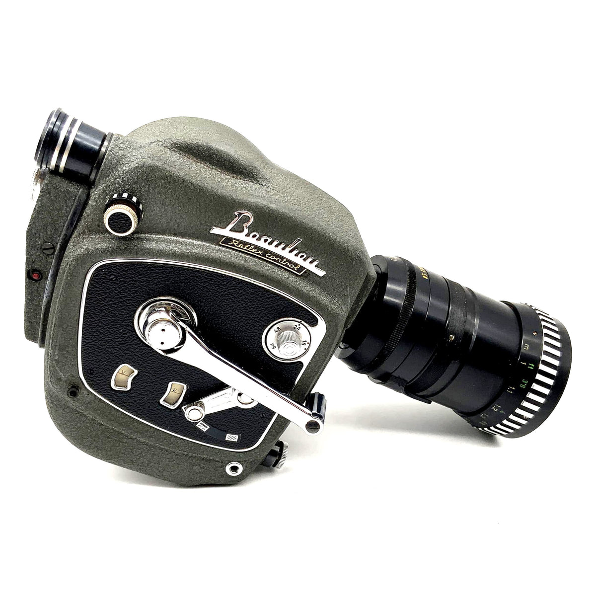 Beaulieu MR8 film camera with Variogon 1:1.8/8-48 Super 8 camera movie camera