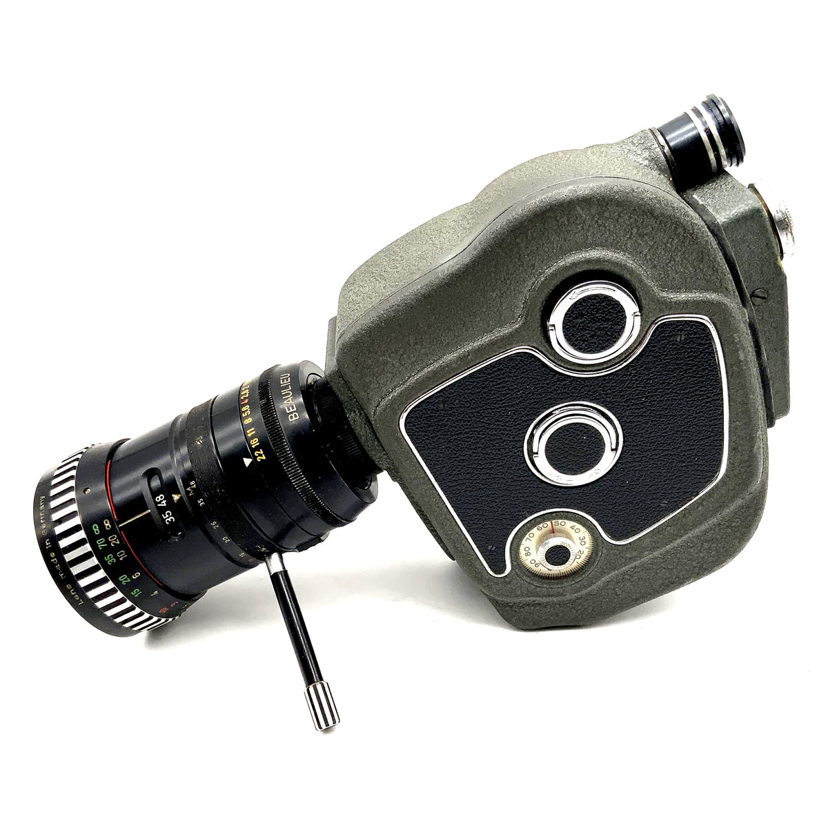Beaulieu MR8 film camera with Variogon 1:1.8/8-48 Super 8 camera movie camera