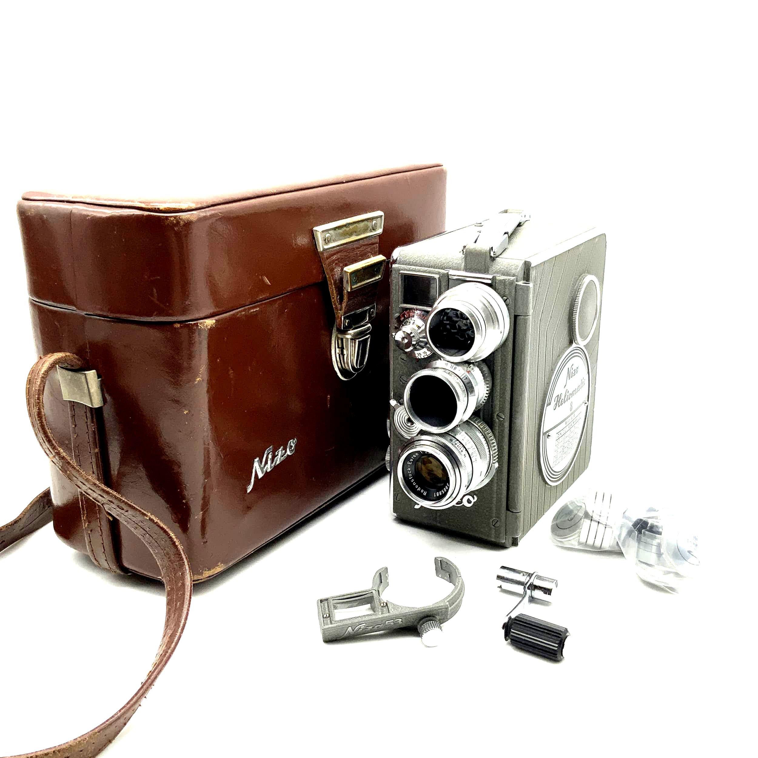 Braun Nizo Heliomatic 8 S2R Filmkamera mit Euron 1:2.8 f=37,5mm Super 8 Kamera