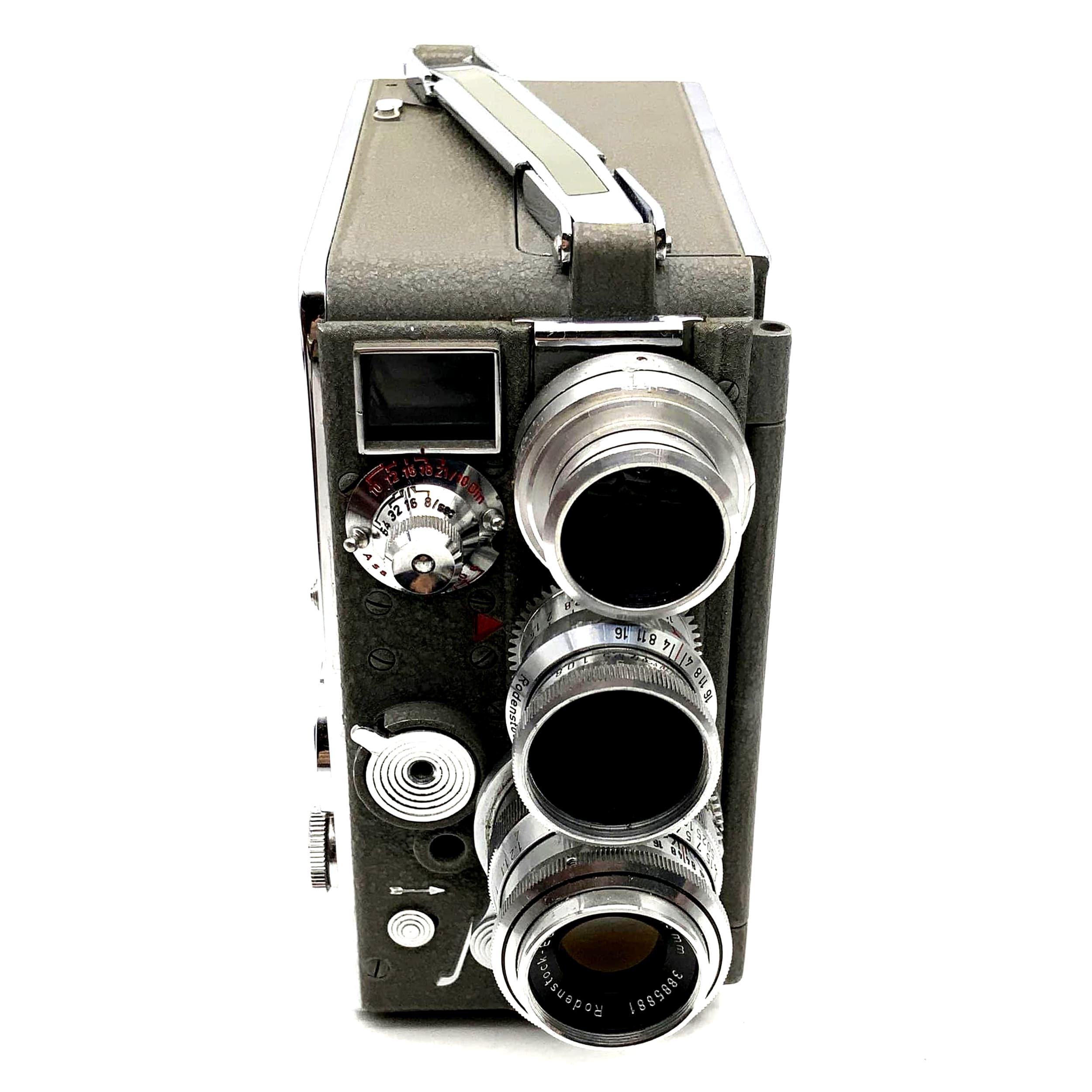 Braun Nizo Heliomatic 8 S2R Filmkamera mit Euron 1:2.8 f=37,5mm Super 8 Kamera