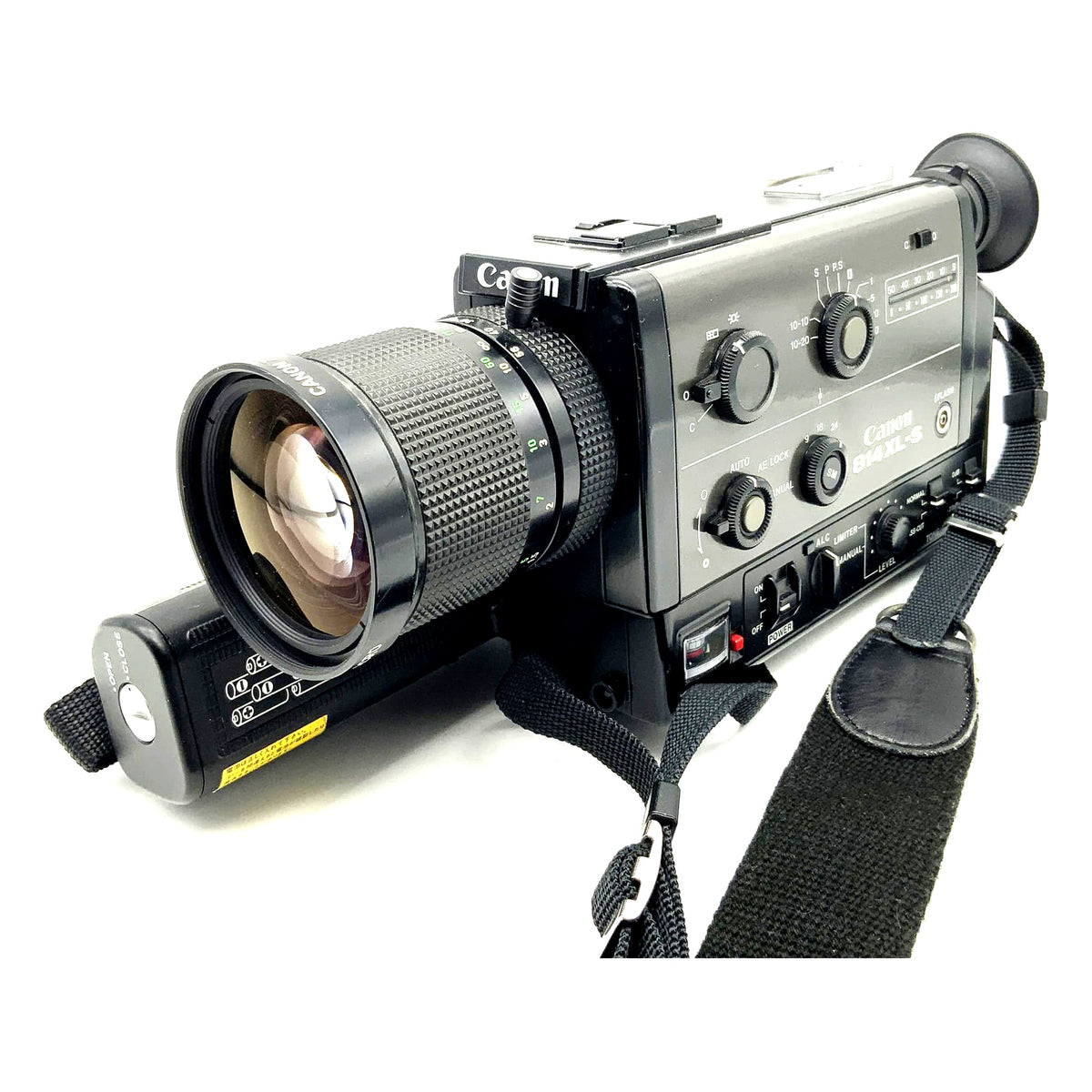 Caméra argentique Canon 814 XL-S avec objectif zoom C-8 7-56 mm f/1.4 Macro Super 8