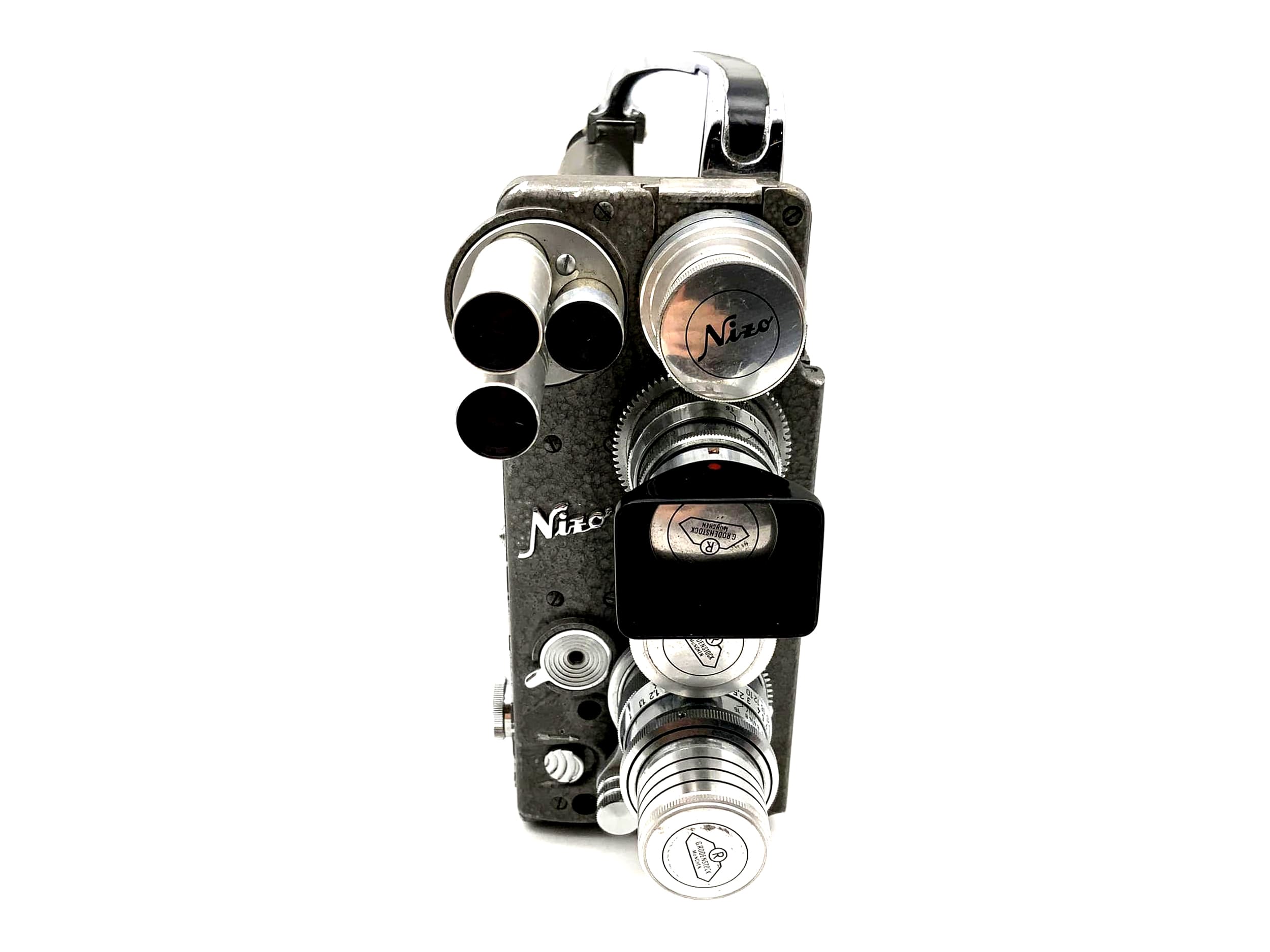 Braun Nizo Heliomatic 8 Reflex Filmkamera mit Objektiven Super 8 Kamera