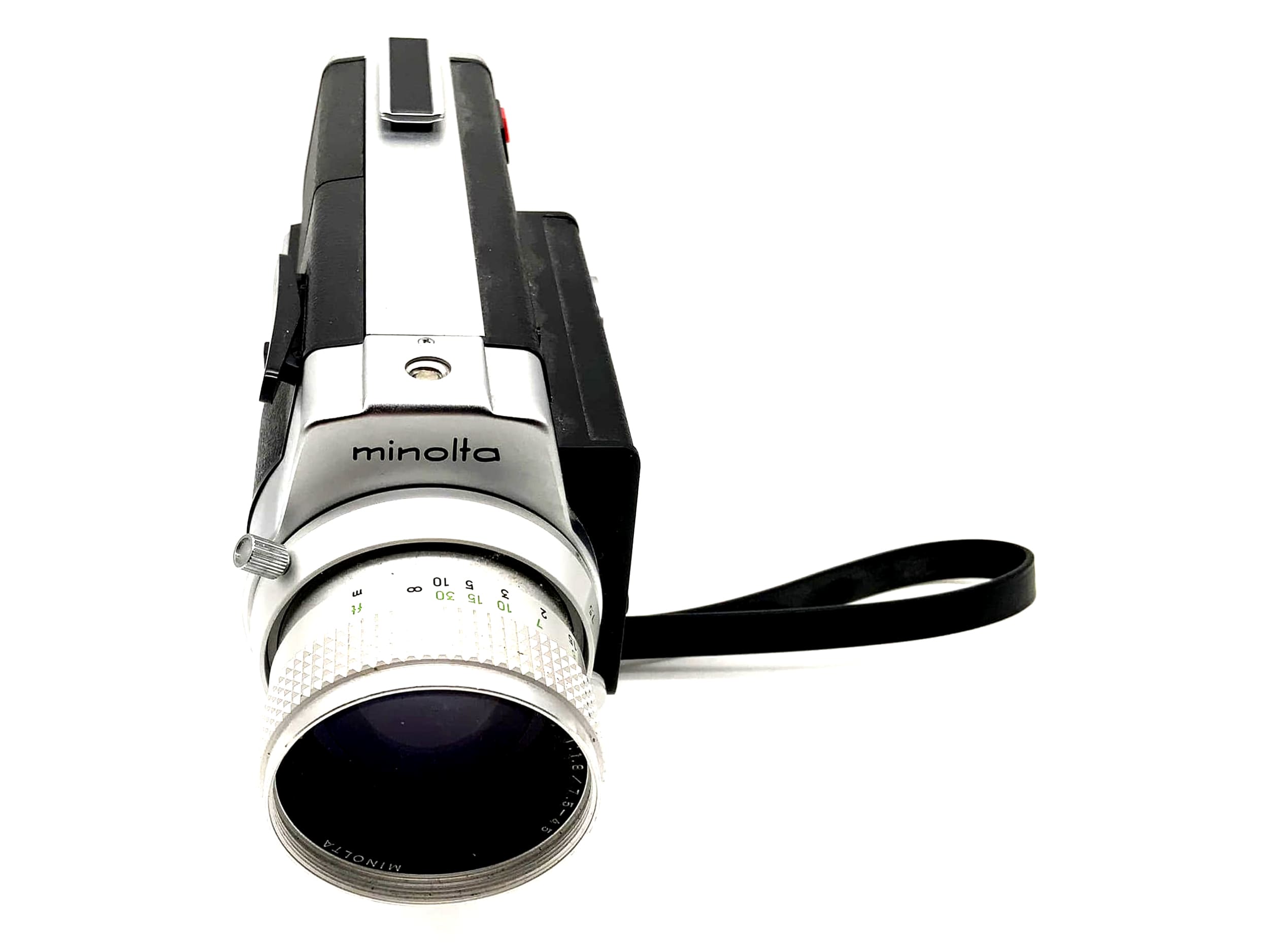 Minolta Autopak-8 D6 Filmkamera mit Zoom Rokkor 1:1.8/7.5-45 Super 8 Kamera